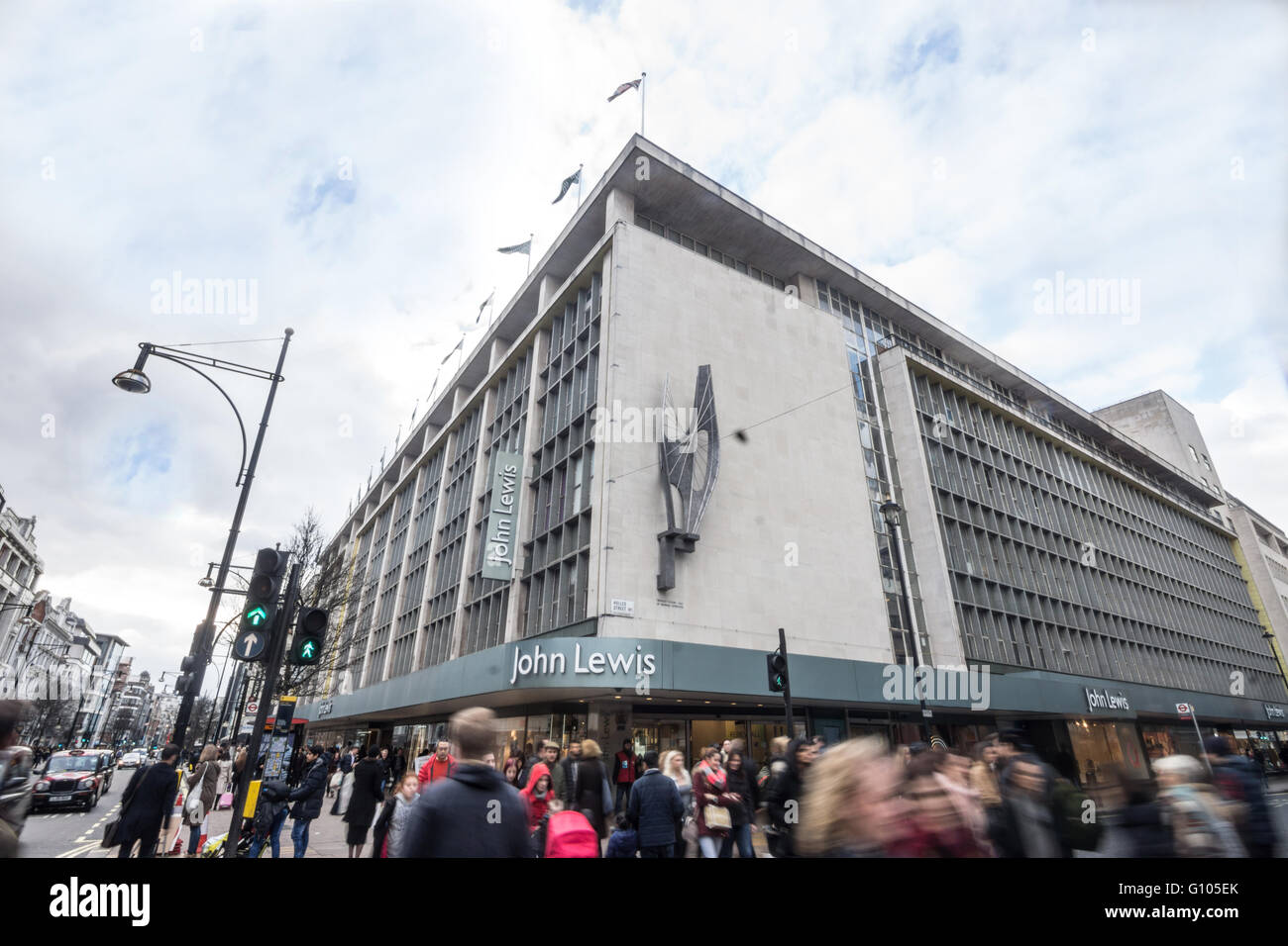 John Lewis Department Store, London Stockfoto