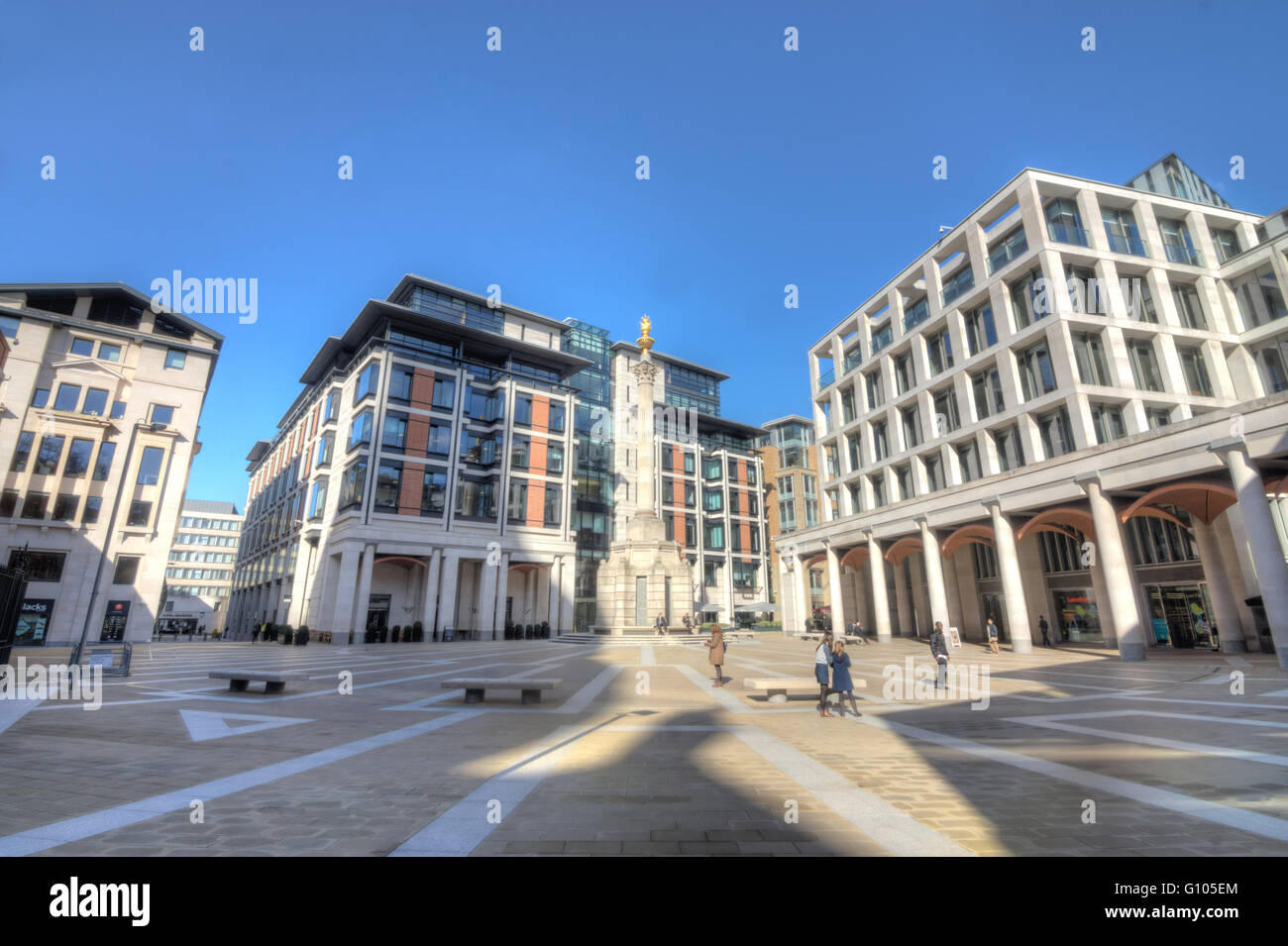 Paternoster Square London Stockfoto
