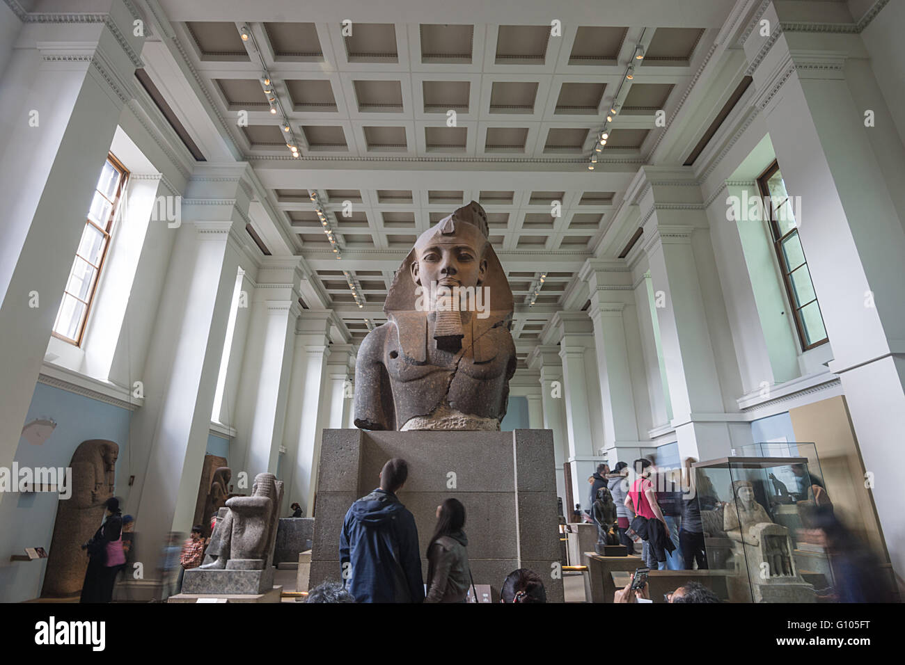 Ramses II., Ramses der große britische Museum Stockfoto