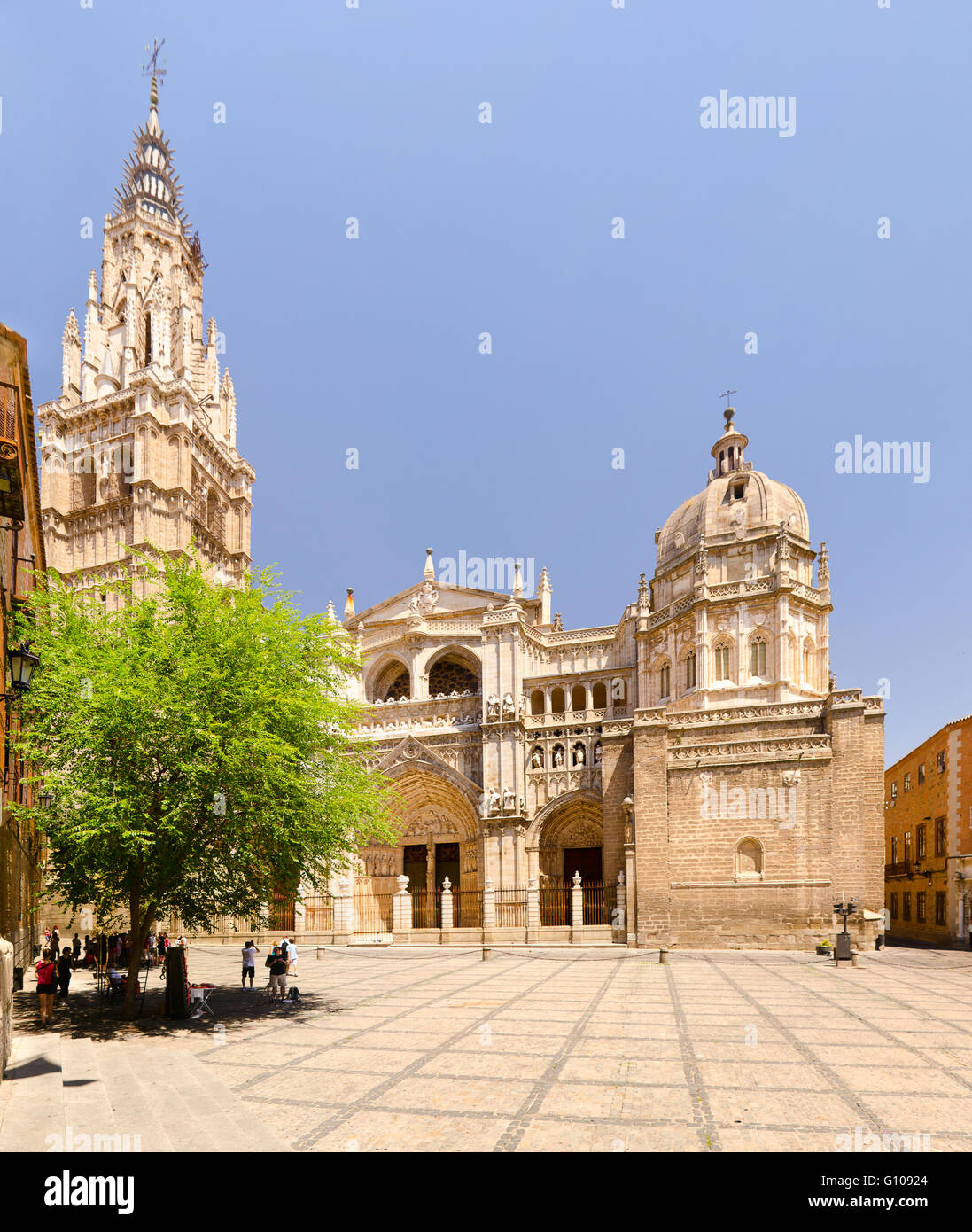 Primas-Kathedrale der Heiligen Maria von Toledo Stockfoto