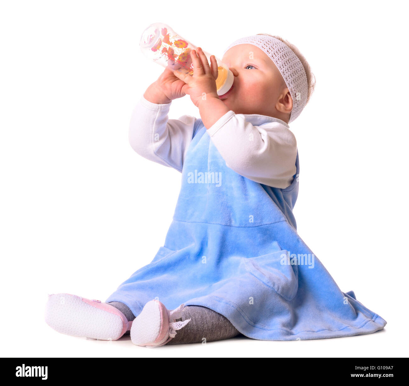 Baby trinkt Stockfoto