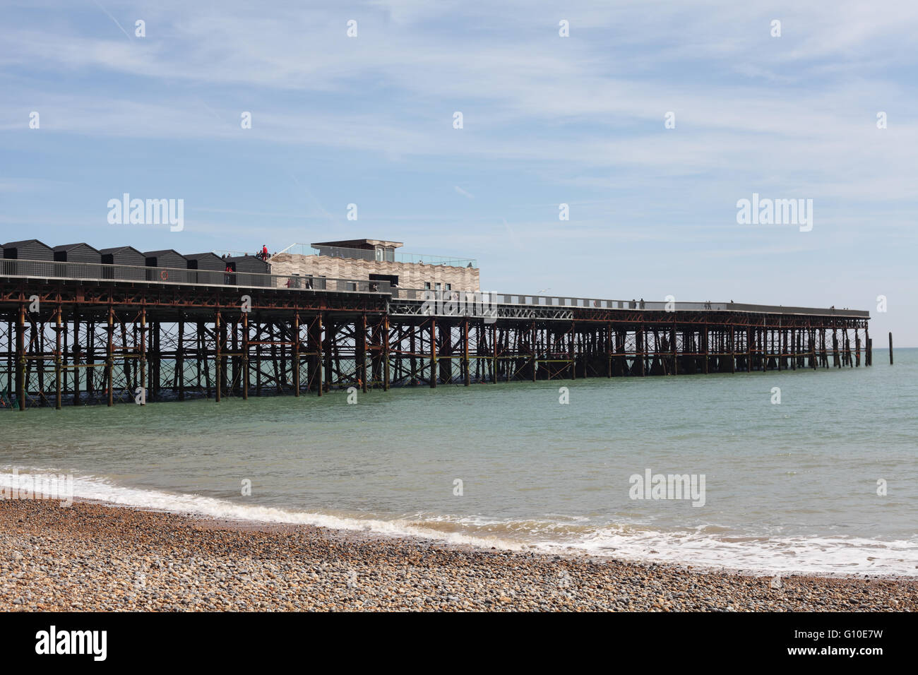 Hastings neue Pier eröffnet im Mai 2016, East Sussex, UK Stockfoto