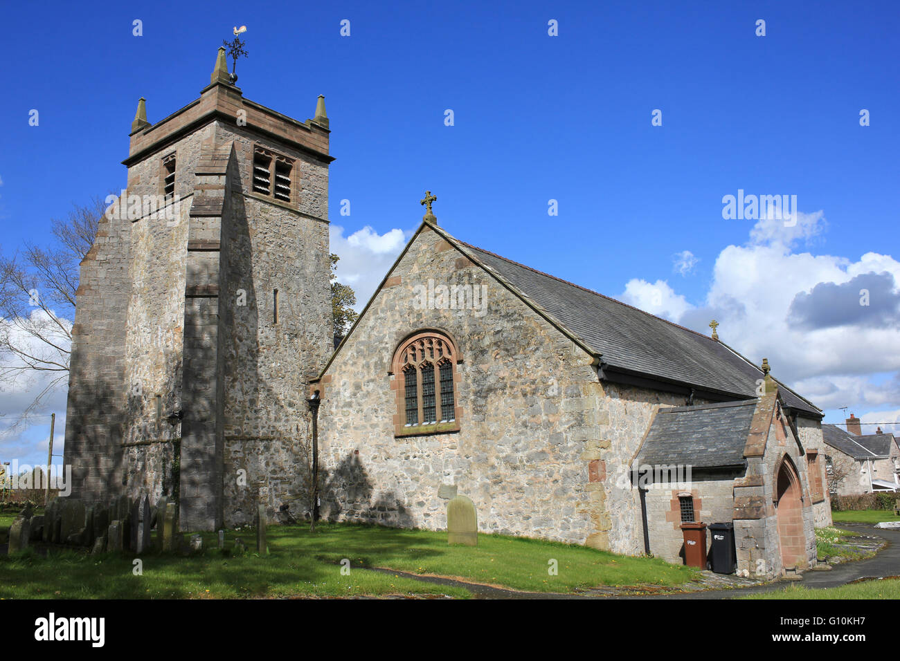 St. Marien Kirche, Cilcain, Flintshire, Wales, UK Stockfoto