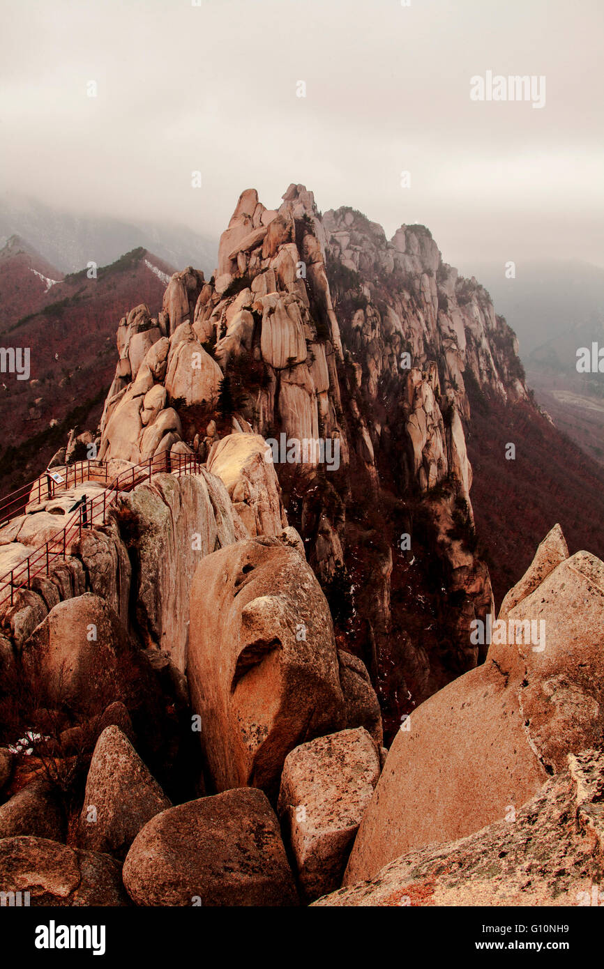 Seoraksan Nationalpark South Korea Stockfoto