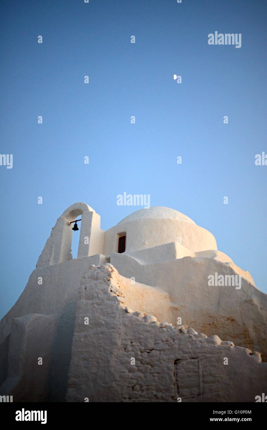 Kirche der Panagia Paraportiani, Mykonos, griechische Inseln, Griechenland Stockfoto