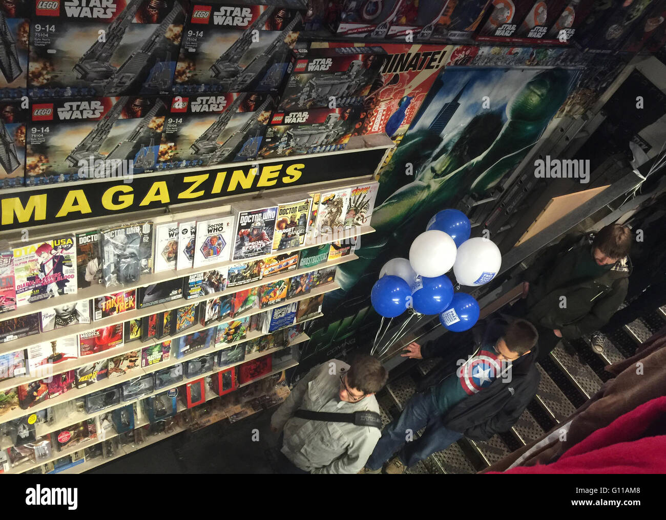 Dublin, Irland. 7. Mai 2000. 15. gratis comic Tag, Comic-Buch-Tag-Dublin, Irland 05.07.2016 Credit: Ian Shipley/Alamy Live News Stockfoto