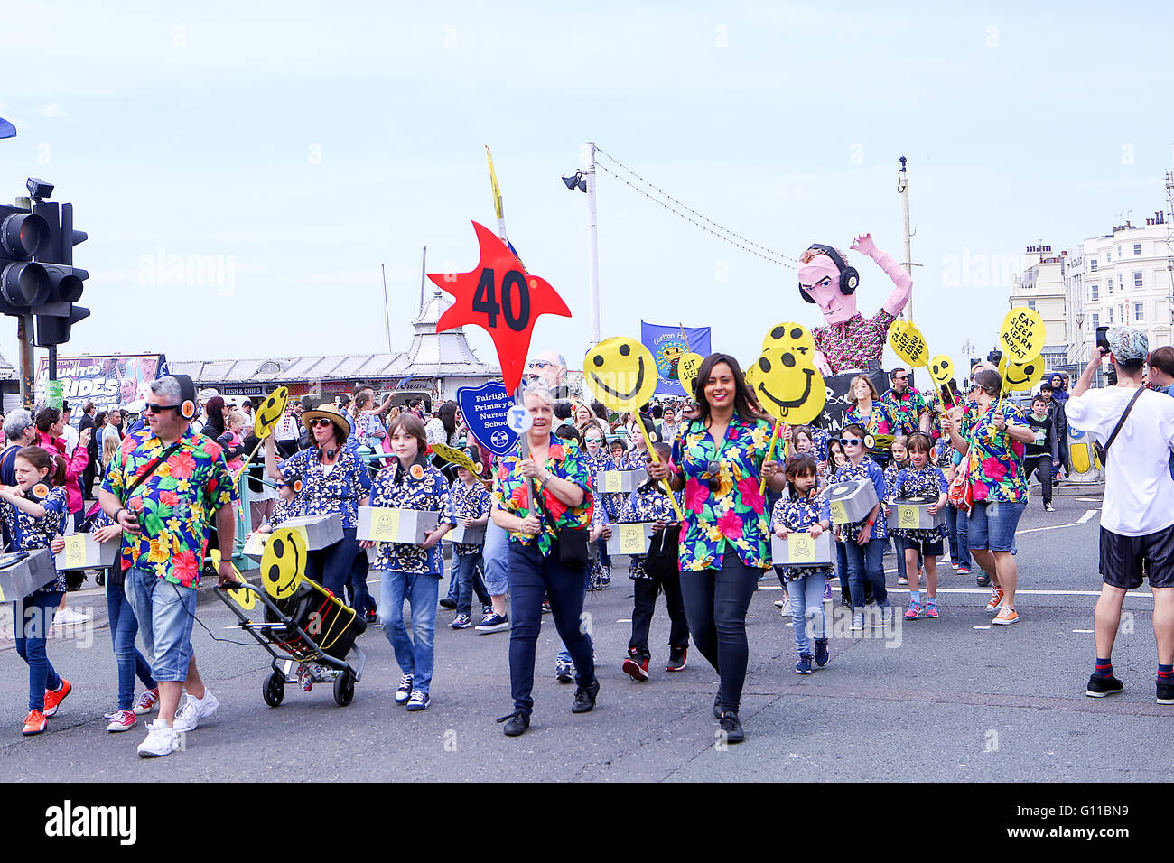 Brighton Kinder Parade 2016 Stockfoto
