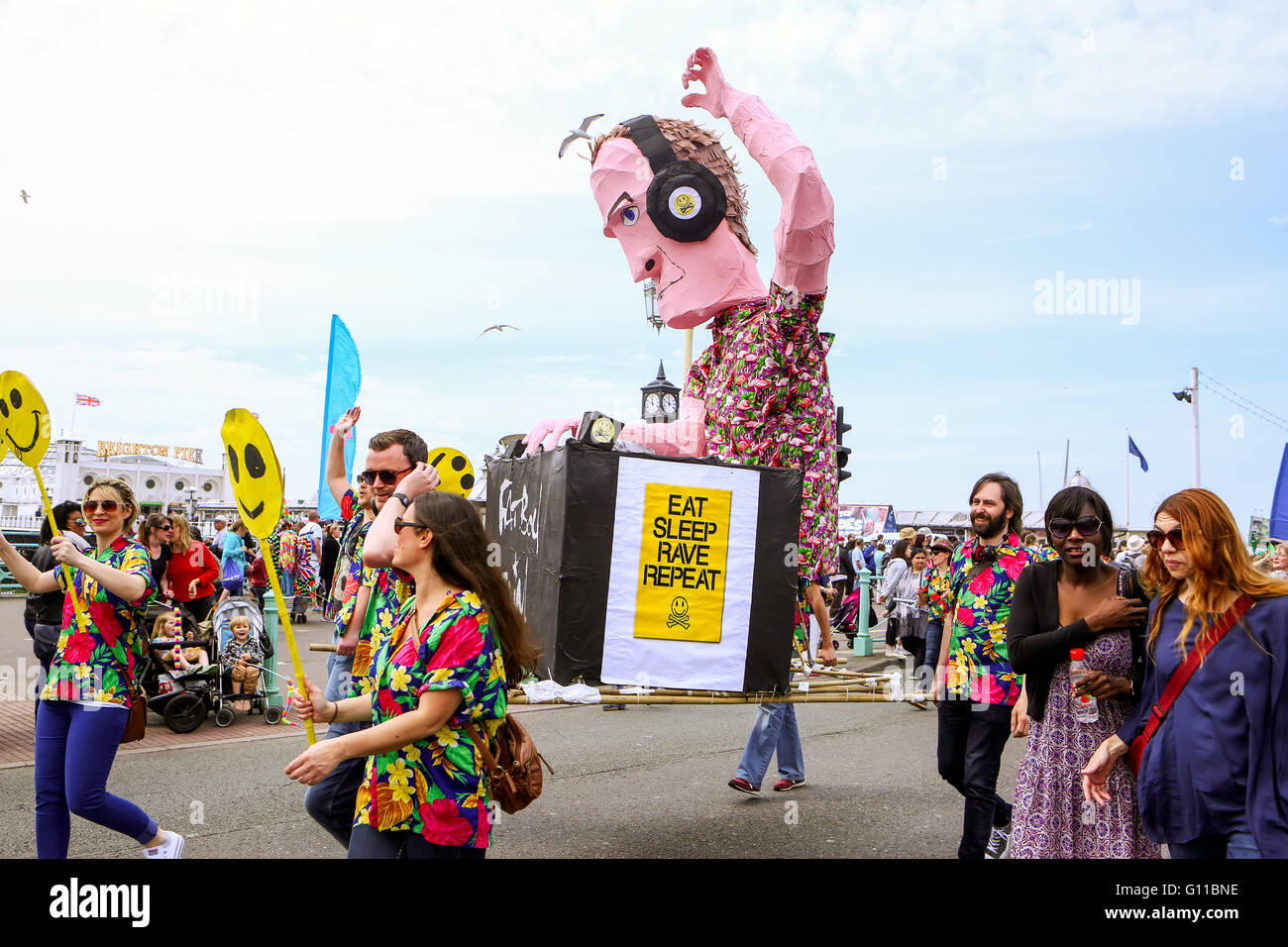Brighton Kinder Parade 2016 Stockfoto