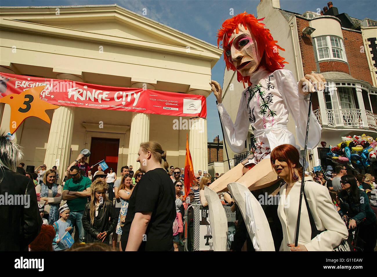 Kinder- Parade Brighton Stockfoto