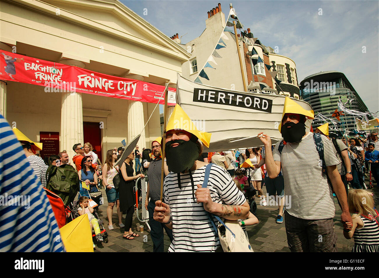 Kinder- Parade Brighton Stockfoto