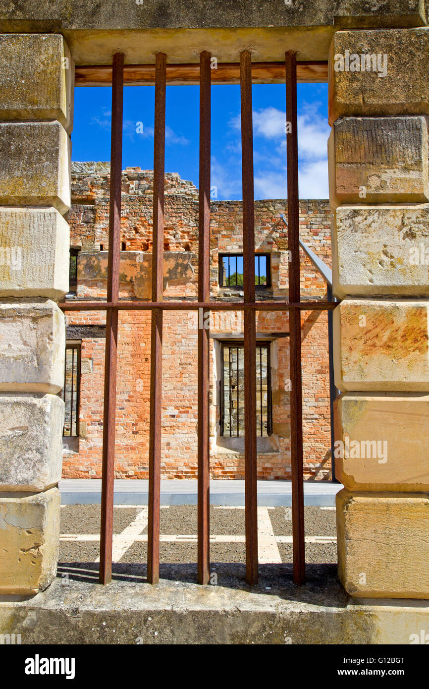 Die Strafanstalt in Port Arthur Stockfoto