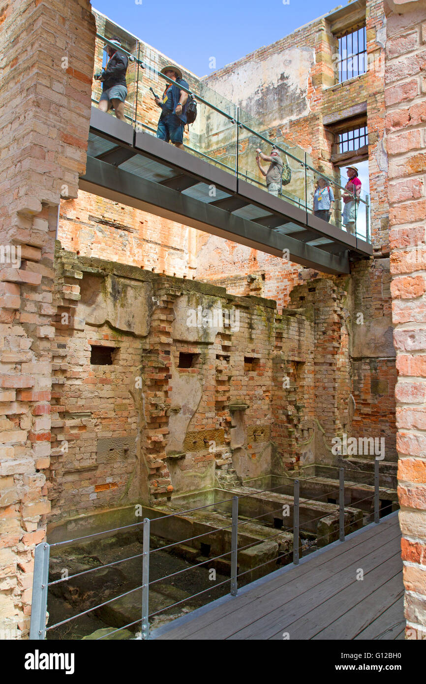 Die Strafanstalt in Port Arthur Stockfoto