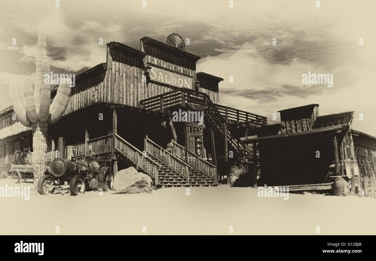 Old wild west cowboy town -Fotos und -Bildmaterial in hoher Auflösung –  Alamy
