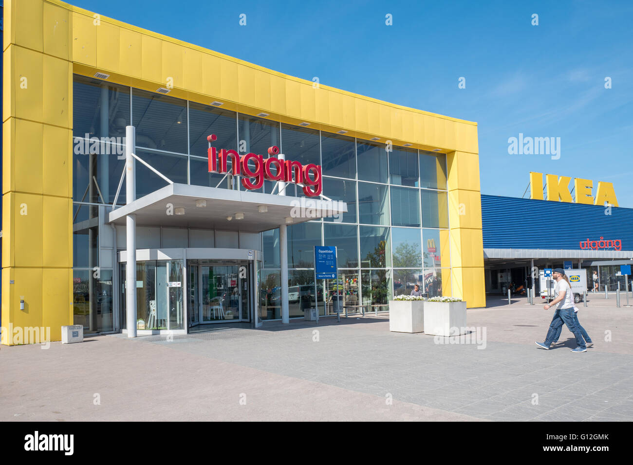 IKEA Einrichtungshaus in Linköping, Schweden Stockfoto