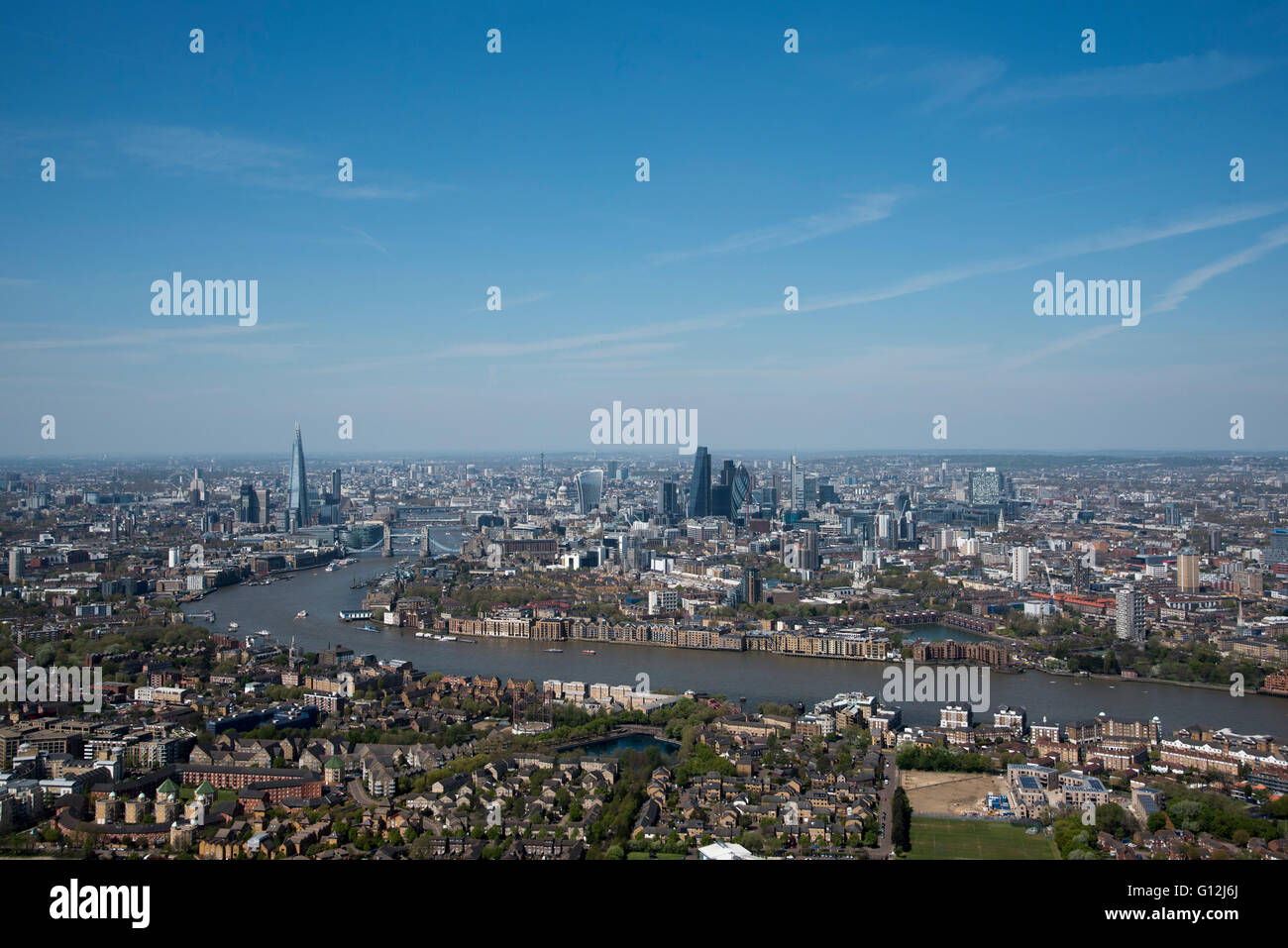 Bild zeigt London City aussehende west Stockfoto