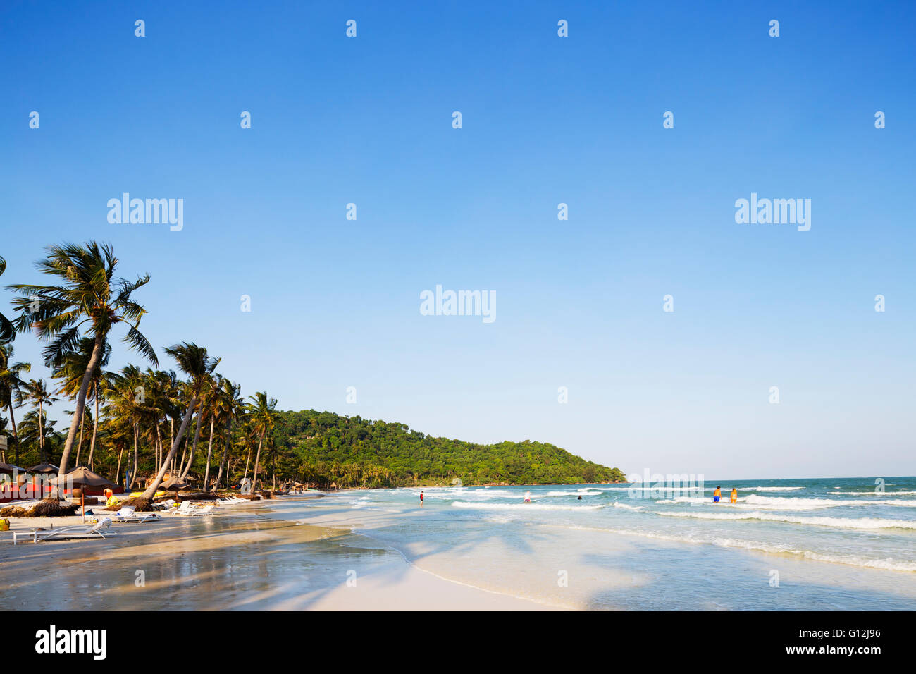 Süd-Ost-Asien, Vietnam, Insel Phu Quoc, Bai Sao beach Stockfoto
