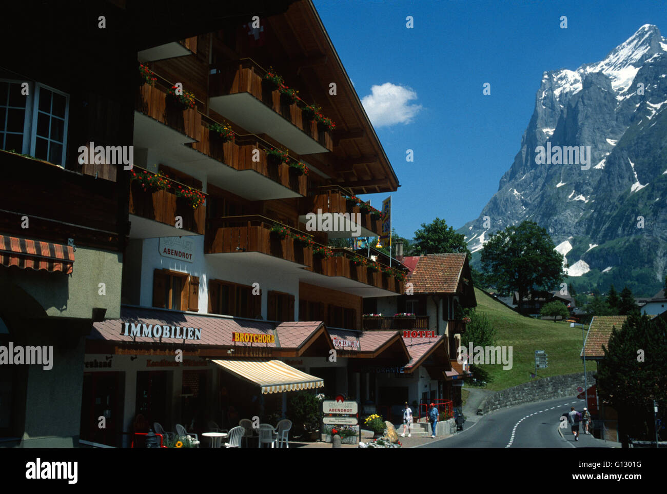 Grindelwald, Schweiz Stockfoto