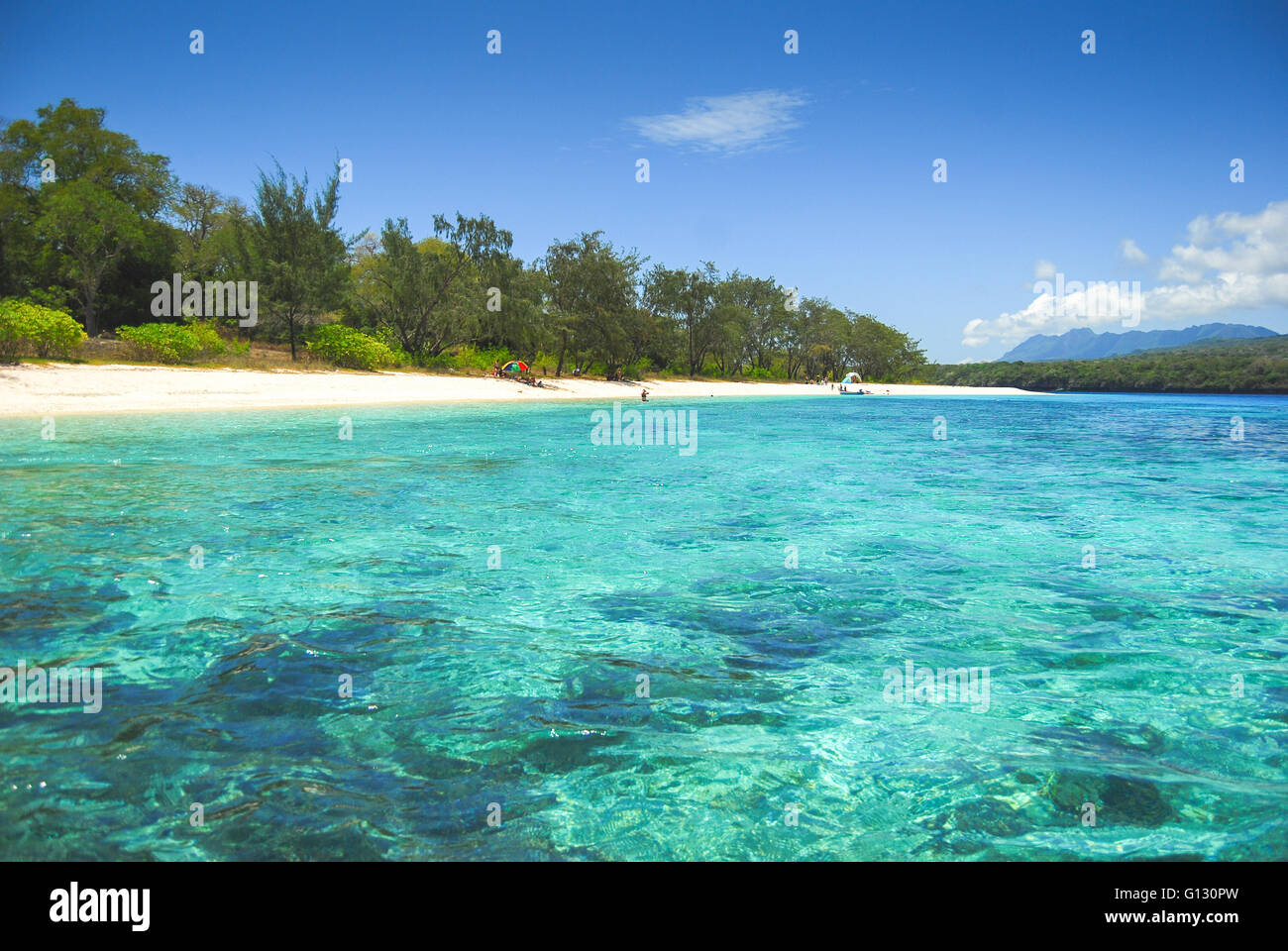 Tropische Strände Jaco Insel in Ost-Timor Stockfoto