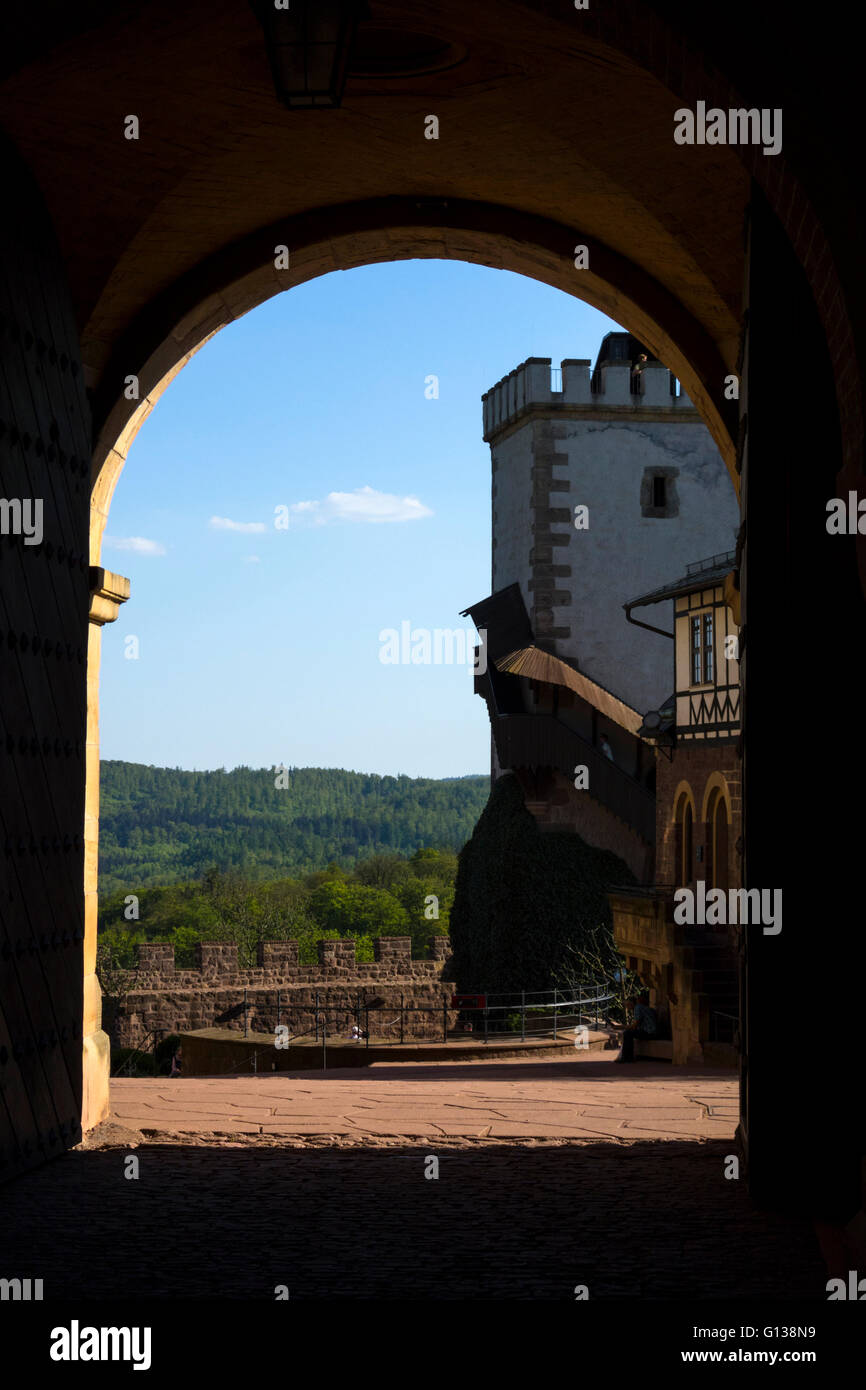 Wartburg, Eisenach Stockfoto