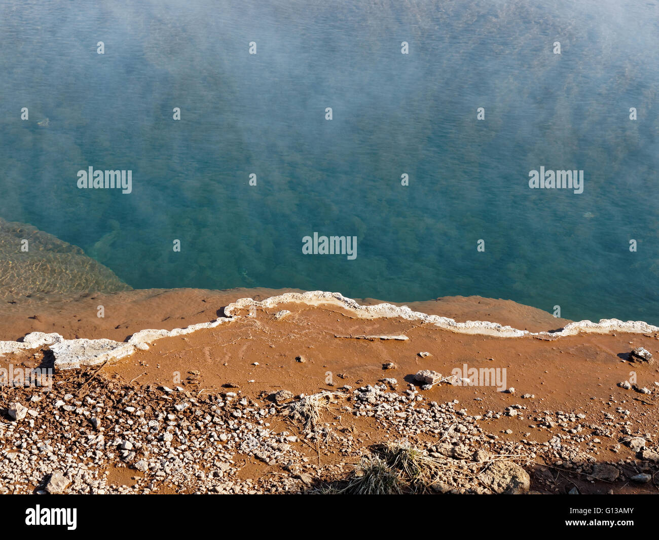 Geysir geothermische Gebiet, Golden Circle Island Stockfoto