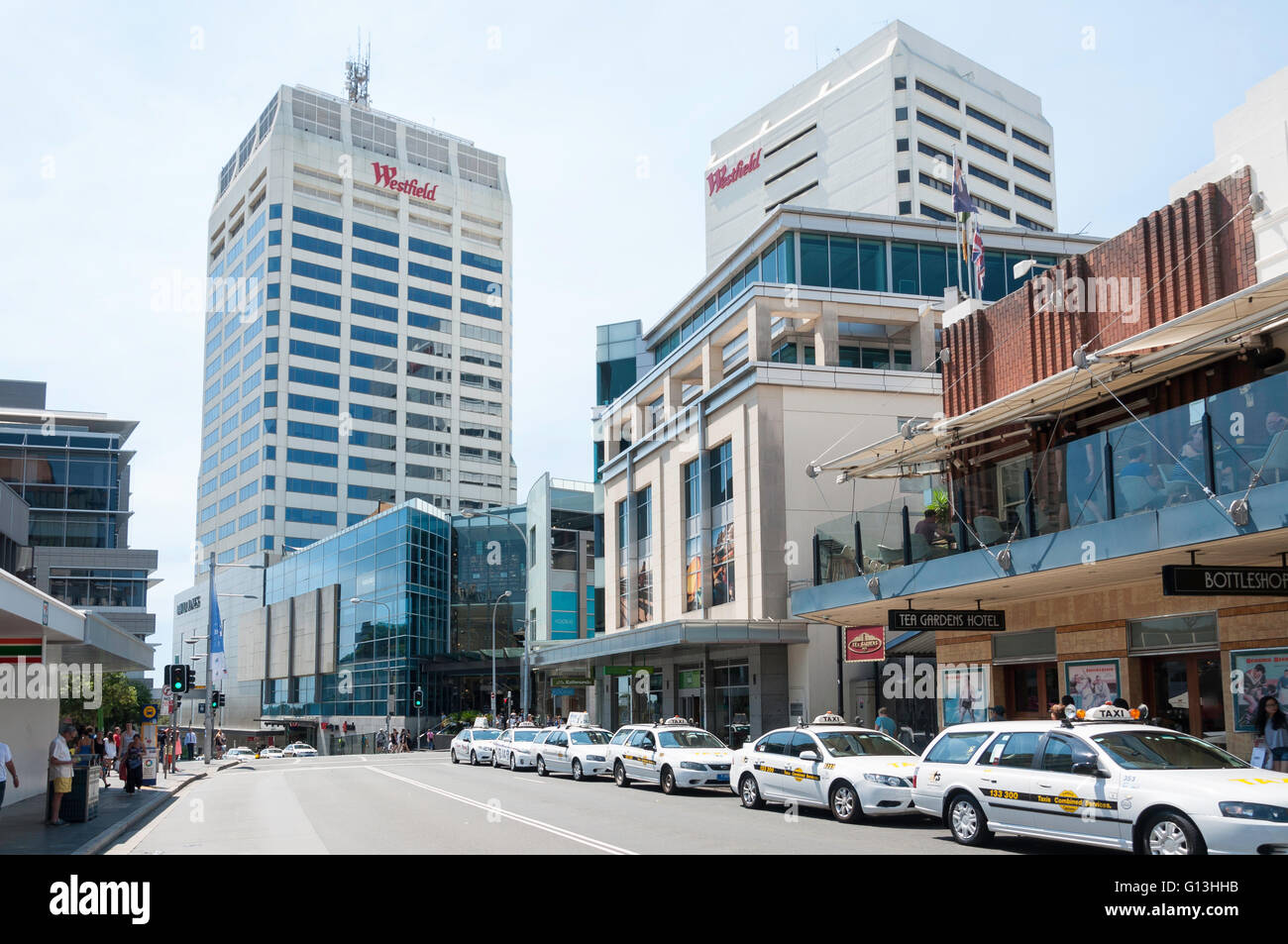 Westfield Shopping Centre, Bronte Straße, Bondi Junction, Sydney, New South Wales, Australien Stockfoto