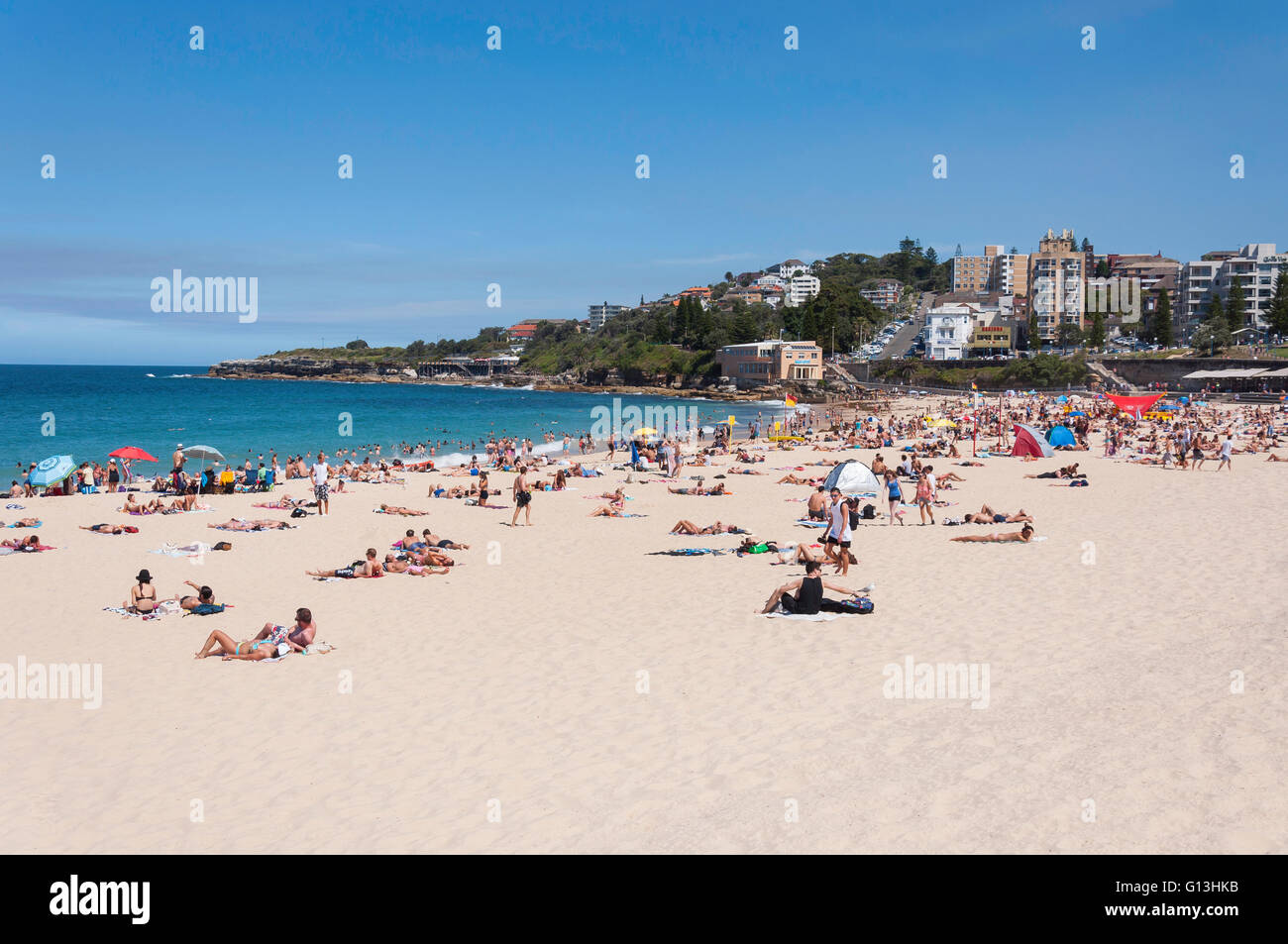 Coogee Beach, Coogee, Sydney, New South Wales, Australien Stockfoto
