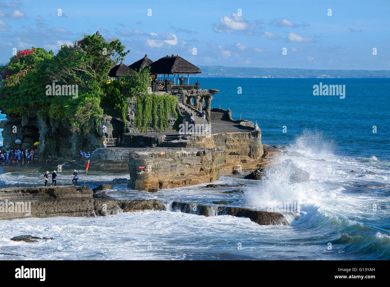Pura Tanah Lot Bali Indonesien Stockfoto