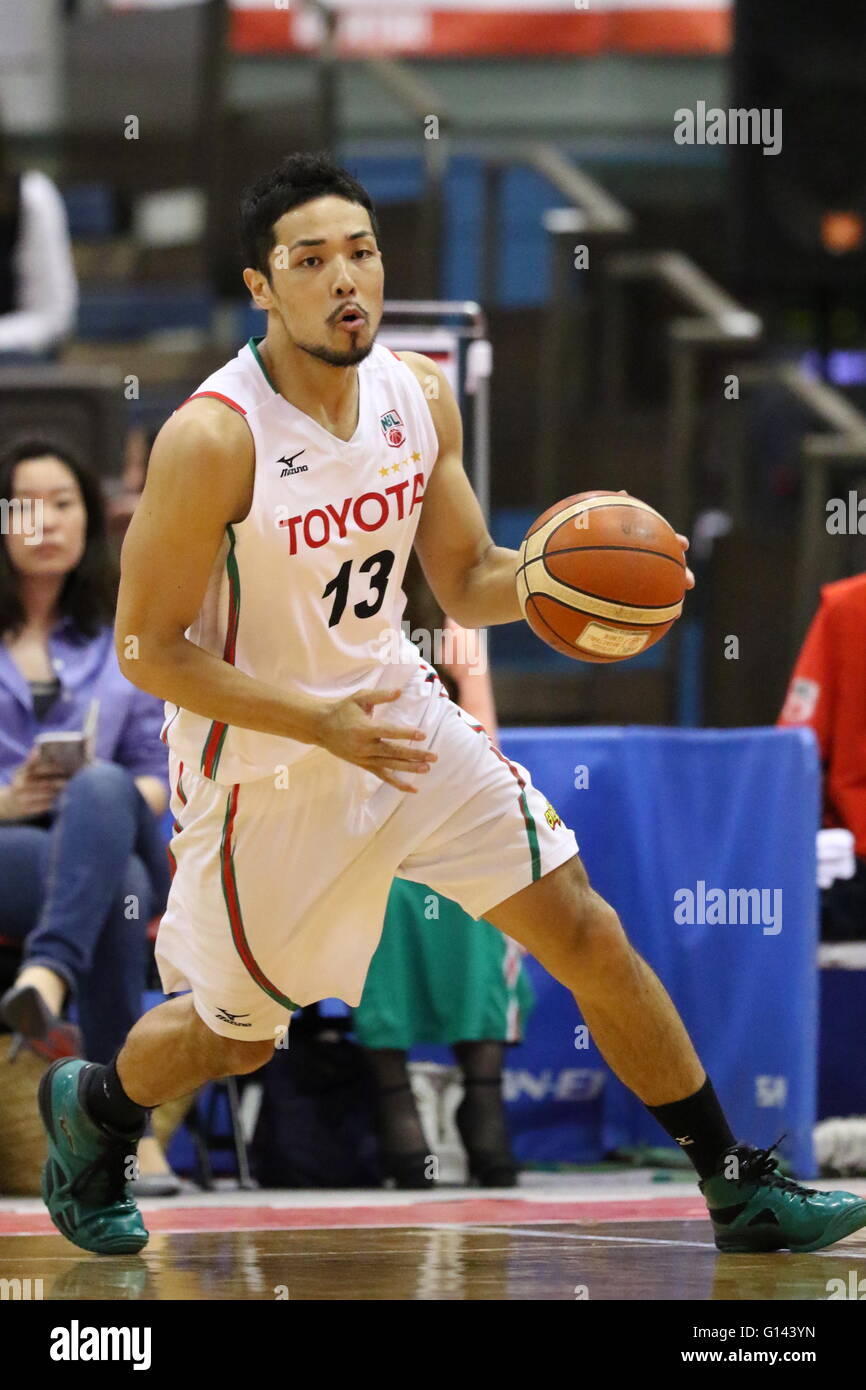 Arena Funabashi, Chiba, Japan. 7. Mai 2016. Shohei Kikuchi (ALVARK), 7. Mai 2016 - Basketball: Nationale Basketball-Liga "NBL" 2015-2016 zwischen Chiba Düsen 54-83 TOYOTA ALVARK TOKYO in der Arena Funabashi, Chiba, Japan. © AFLO SPORT/Alamy Live-Nachrichten Stockfoto