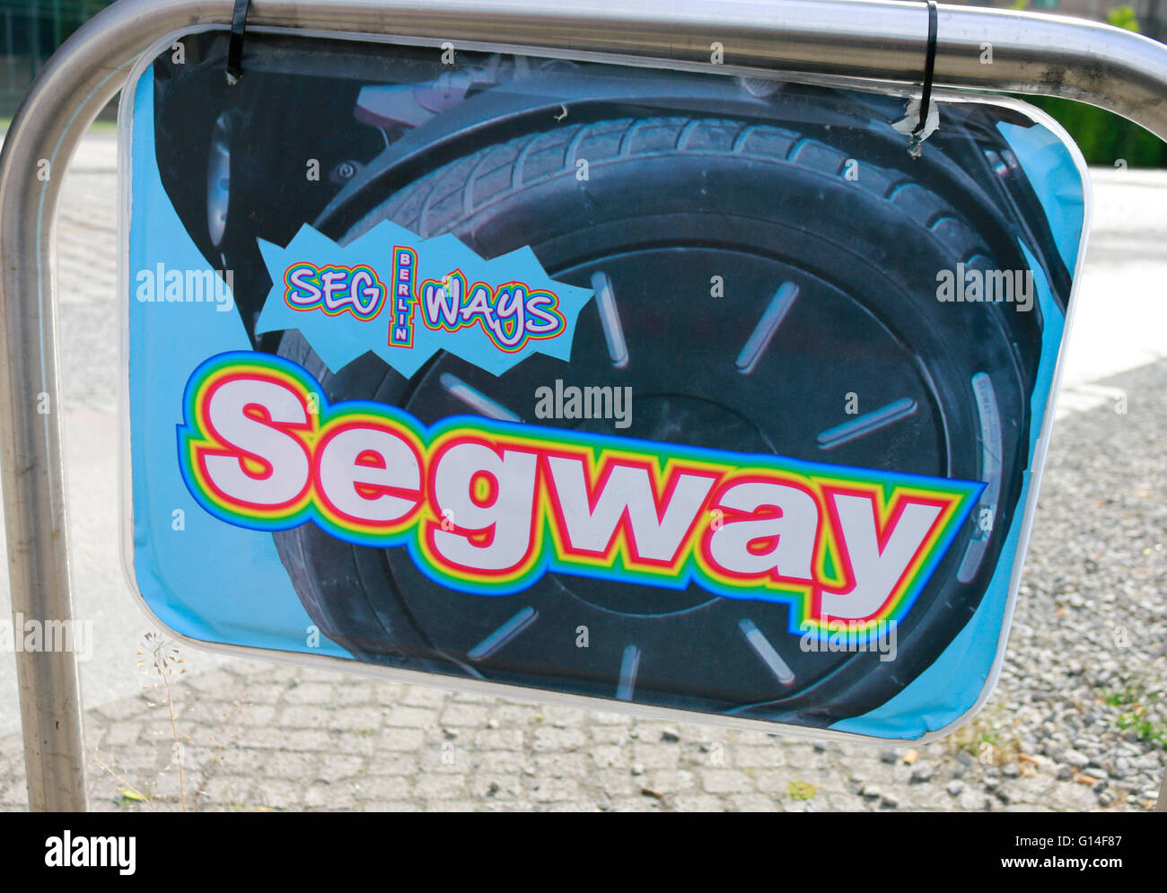 Markenname / Logo: Segway, Berlin. Stockfoto