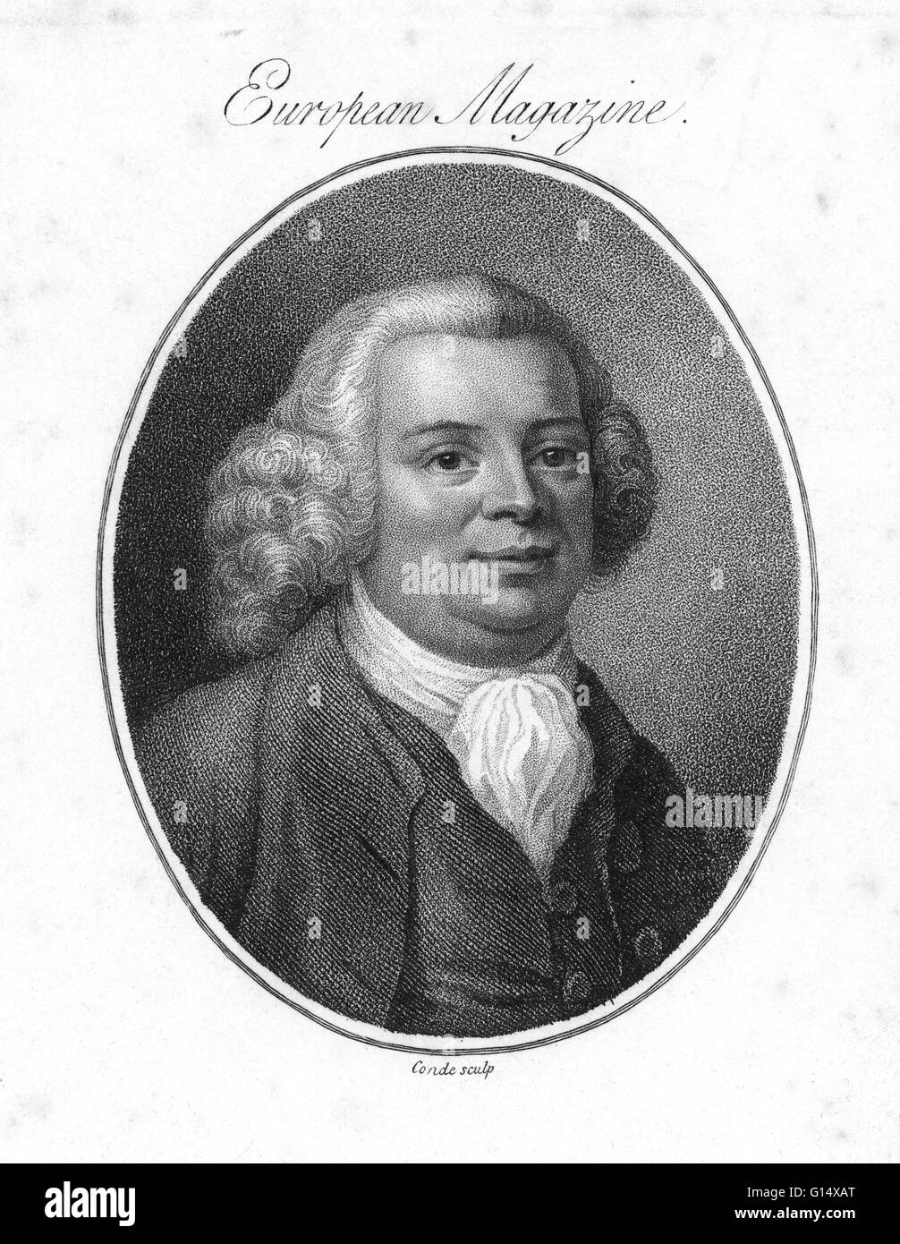 James Brindley (1716 - 27. September 1772) war ein englischer Ingenieur. Geringe formalen Bildung erhielt er aber wurde zu Hause von seiner Mutter erzogen. Er wurde in die Lehre zu einem Maschinenschlosser und bald zeigte außergewöhnliche Fähigkeiten und Fähigkeit und schnell etabliert ein Desaster Stockfoto