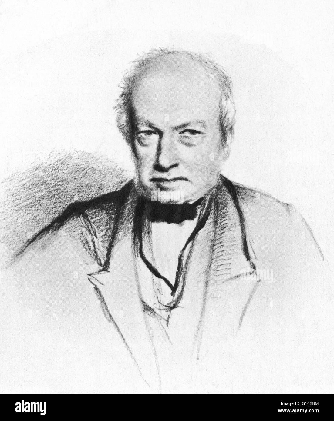 Robert Brown (21. Dezember 1773 - 10. Juni 1858) war ein schottischer Botaniker und Paleobotanist, die wichtige Beiträge zur Botanik vor allem durch seine bahnbrechenden Einsatz des Mikroskops gemacht. Er schrieb sich zum Studium der Medizin an der Universität Edinburgh, aber d Stockfoto