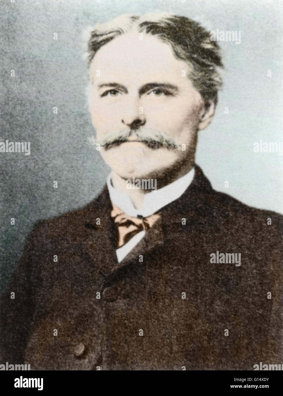Edward Trinker zu bewältigen (28. Juli 1840 - 12. April 1897) war ein US-amerikanischer Paläontologe und vergleichende Anatom, sowie ein bekannter Herpetologe und Ichthyologe. Er war ein Wunderkind, das Interesse an Wissenschaft und veröffentlichte seine erste wissenschaftliche Arbeit an der Stockfoto