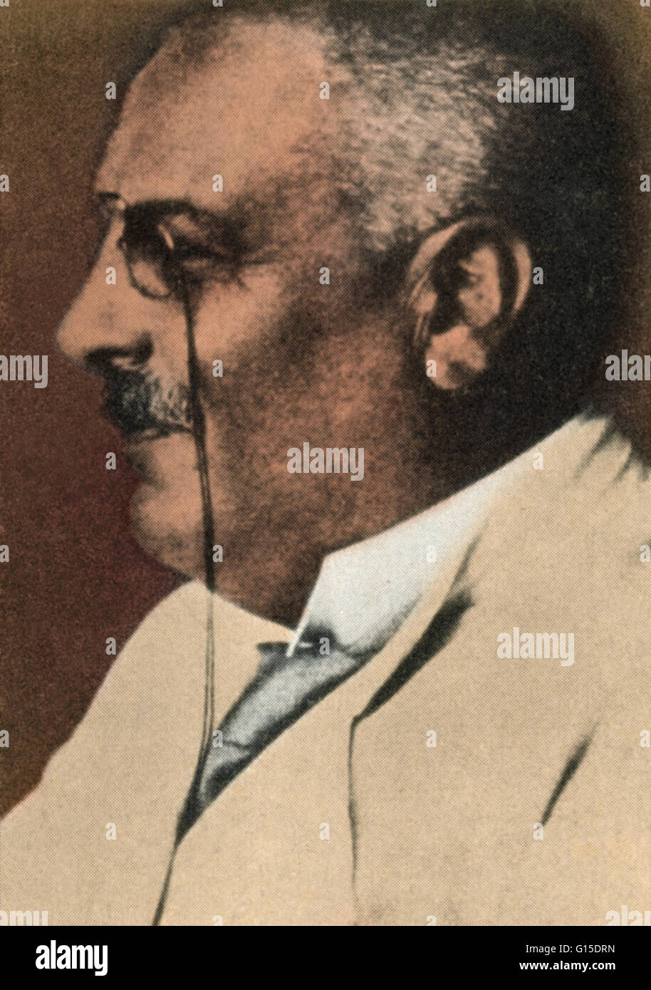 Aloysius "Alois" Alzheimer (1864-1915) war ein deutscher Psychiater und Neuropathologist und ein Kollege von Emil Kraepelin. Im Jahr 1906 machte Alzheimer eine komplette klinische und pathologische Beschreibung presenile Demenz, die Alzheimer Krankheit genannt werden Stockfoto