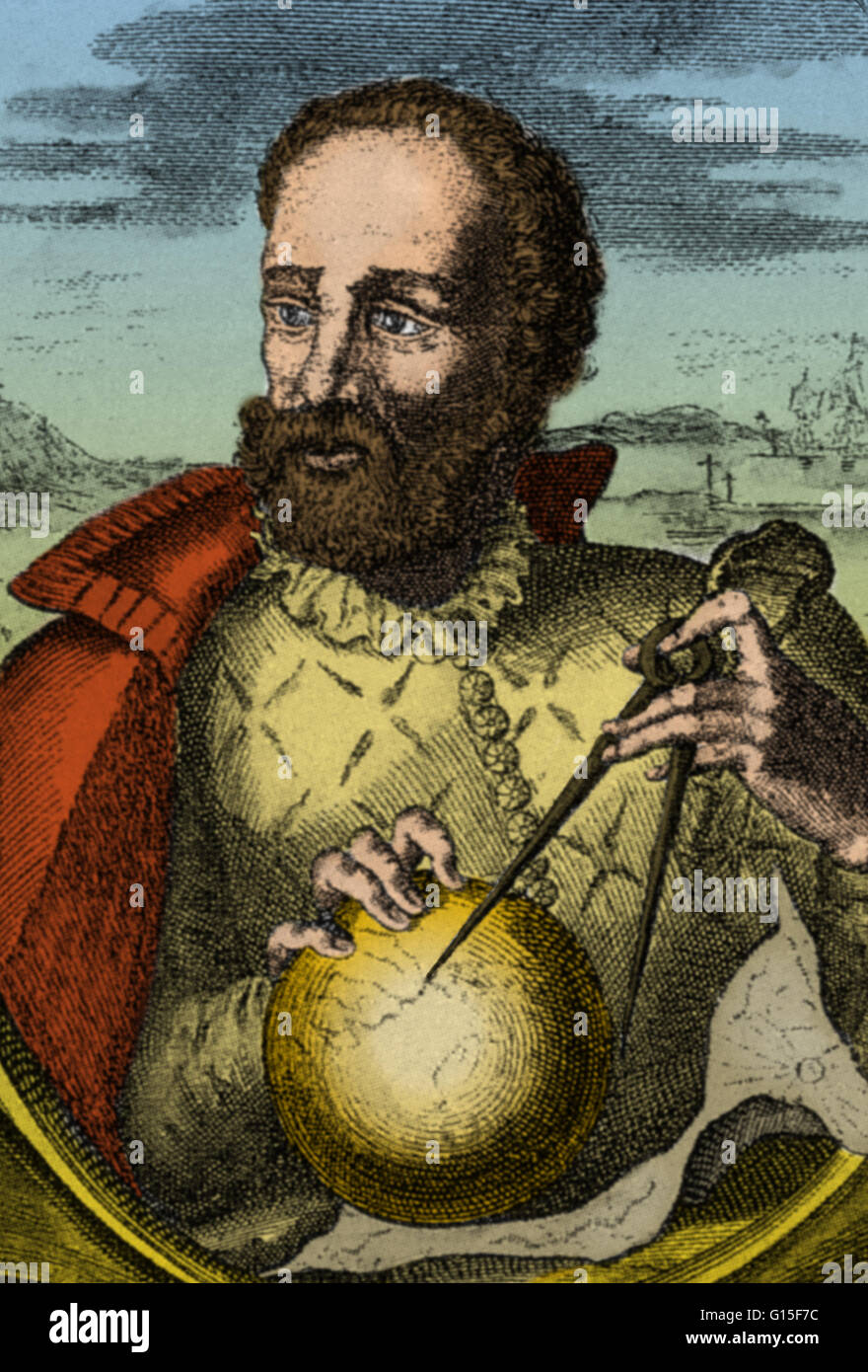 Ferdinand Magellan Portuguese Explorer Stockfotos & Ferdinand Magellan