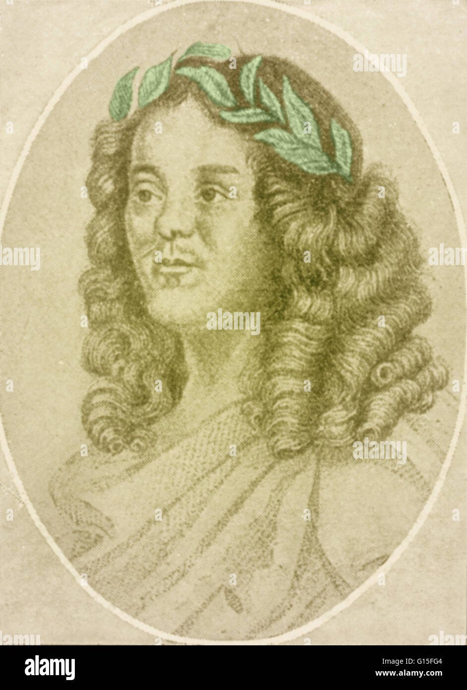 Sir William Davenant (1606-1668), auch buchstabiert D'Avenant, war ein englischer Dichter und Dramatiker. Er war einer der seltenen Figuren im englischen Renaissance Theater, dessen Karriere überspannt die Caroline und Restaurierung Epochen und wer war aktiv vor und afte Stockfoto