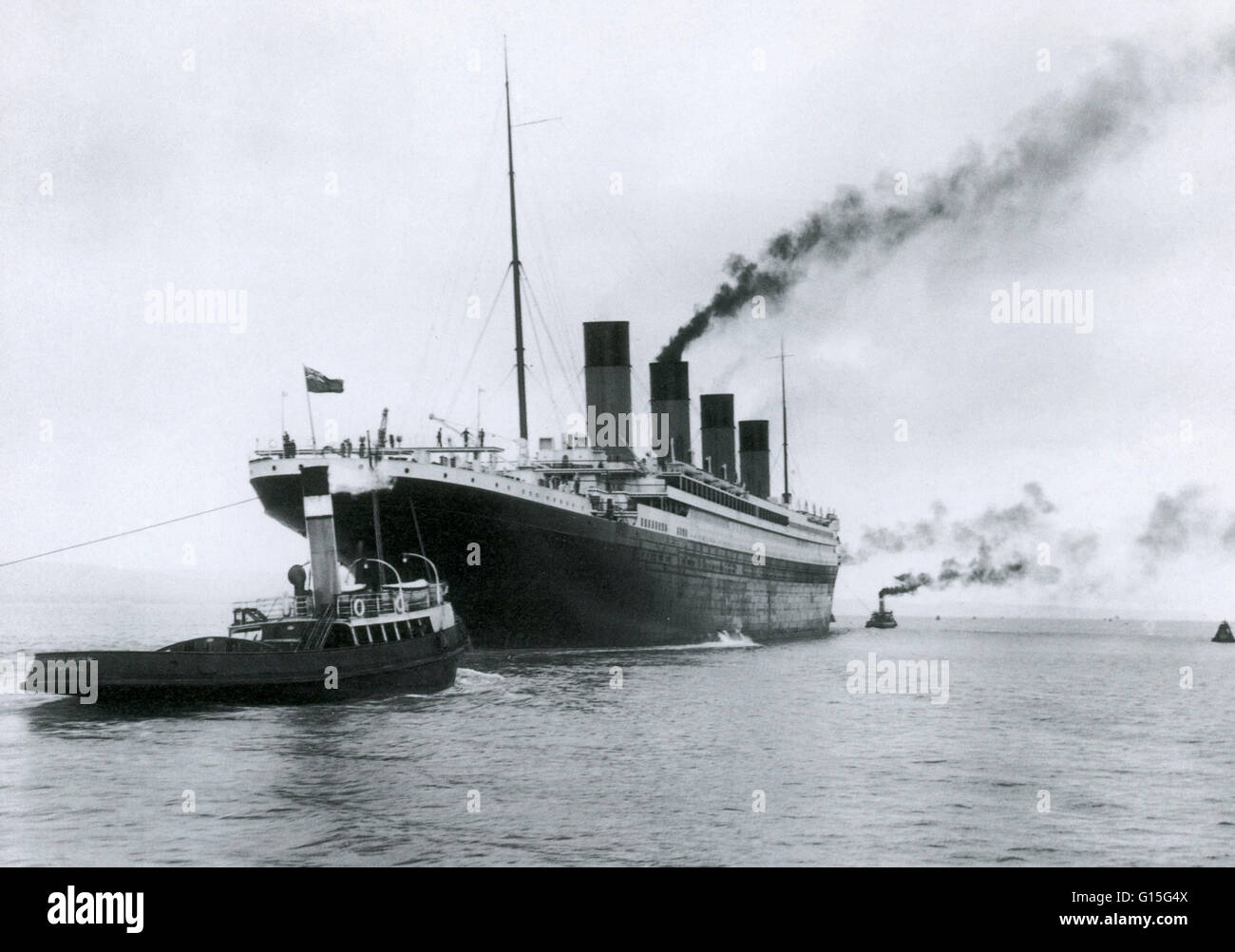 Das Fertige Titanic Dampfschiff In Belfast Nordirland Die