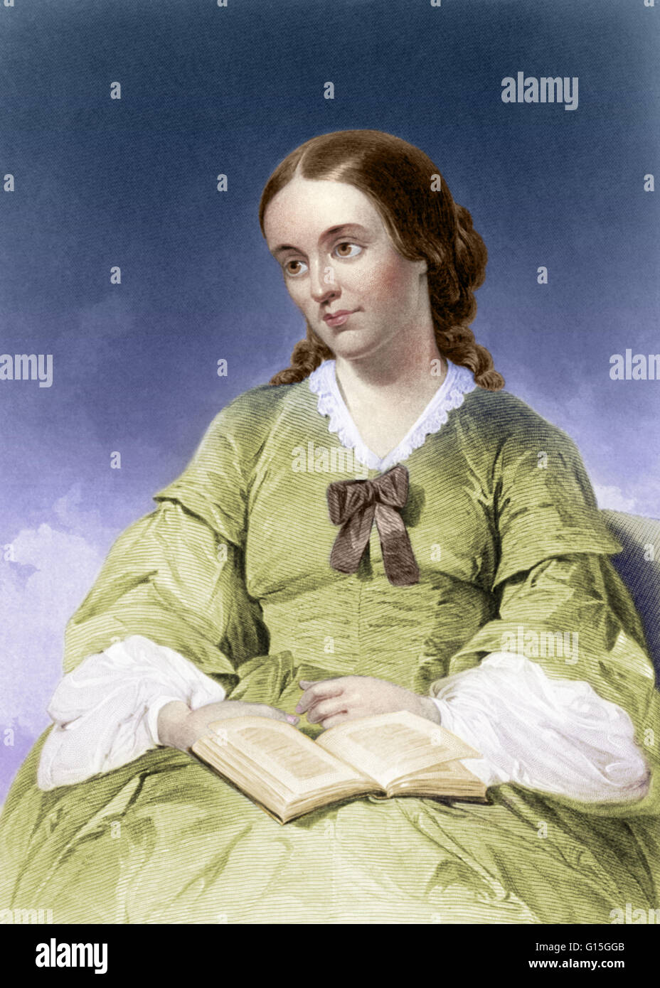 Margaret Fuller (1810-1950), US-amerikanischer Schriftsteller, Journalist, Kritiker und Frauenrechtlerin. Sie wurde im Zusammenhang mit der Bewegung zurück und schrieb "Frau im 19.Jahrhundert," als der erste feministische Hauptarbeit in den Vereinigten Staaten Stockfoto