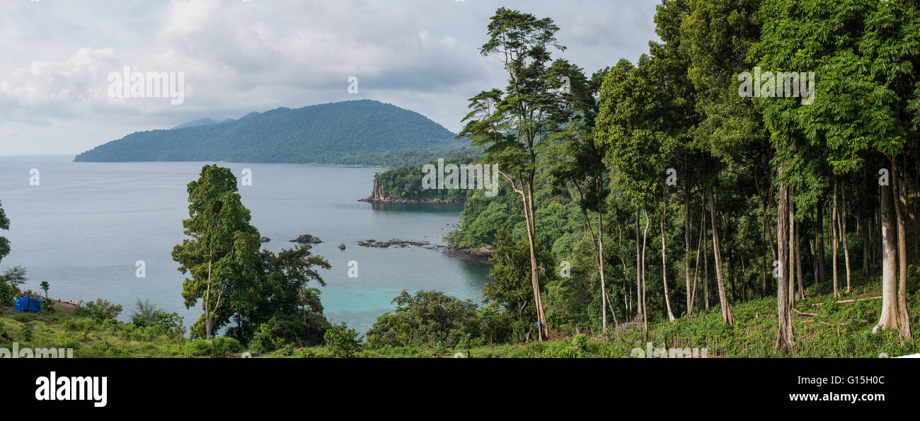 Aussichtspunkt in Pulua Weh, Sumatra, Indonesien, Südostasien Stockfoto