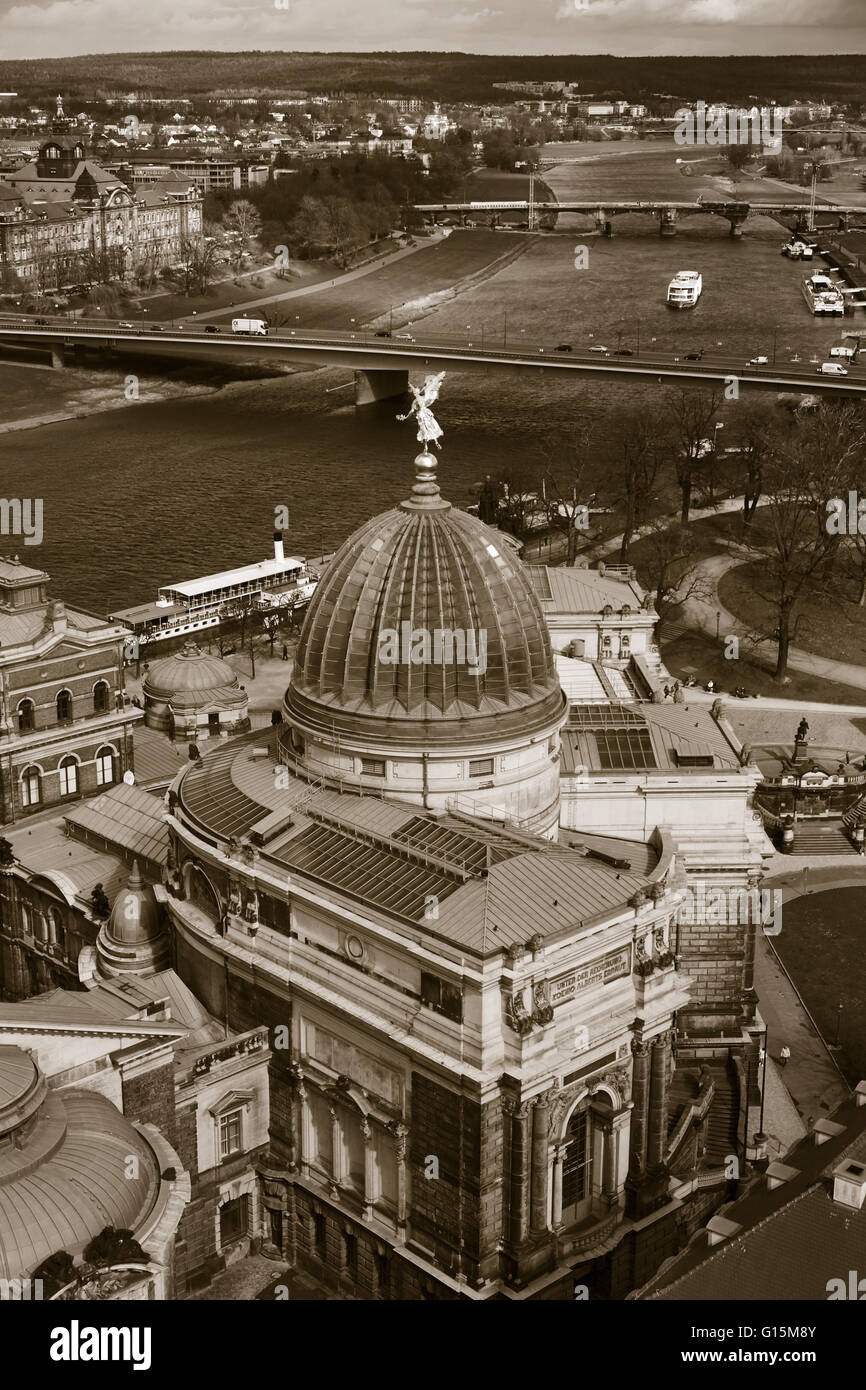 Staatliche Akademie der bildenden Künste, Dresden, Deutschland Stockfoto