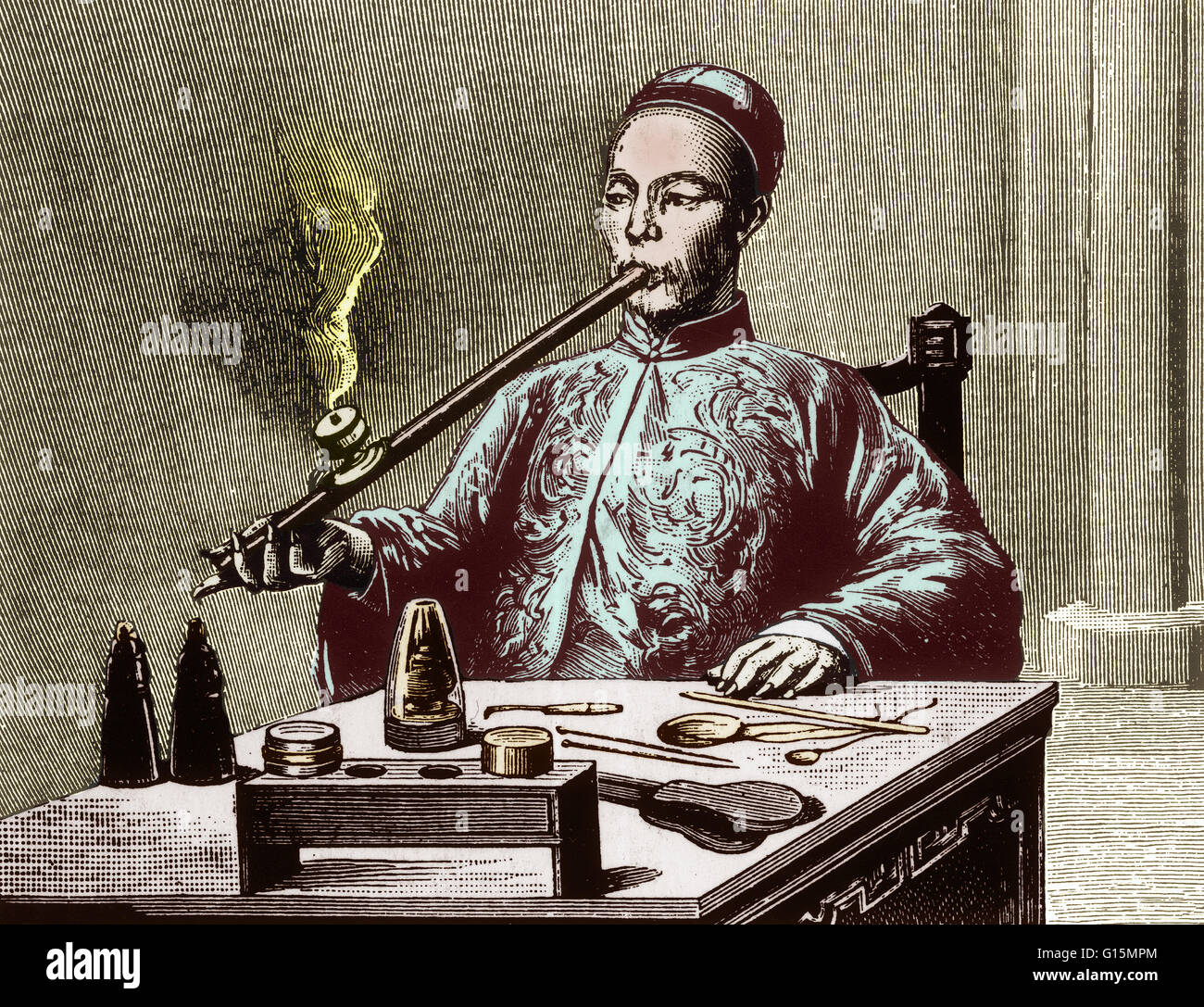 Mann, der eine pfeife raucht Fotos und Bildmaterial in hoher