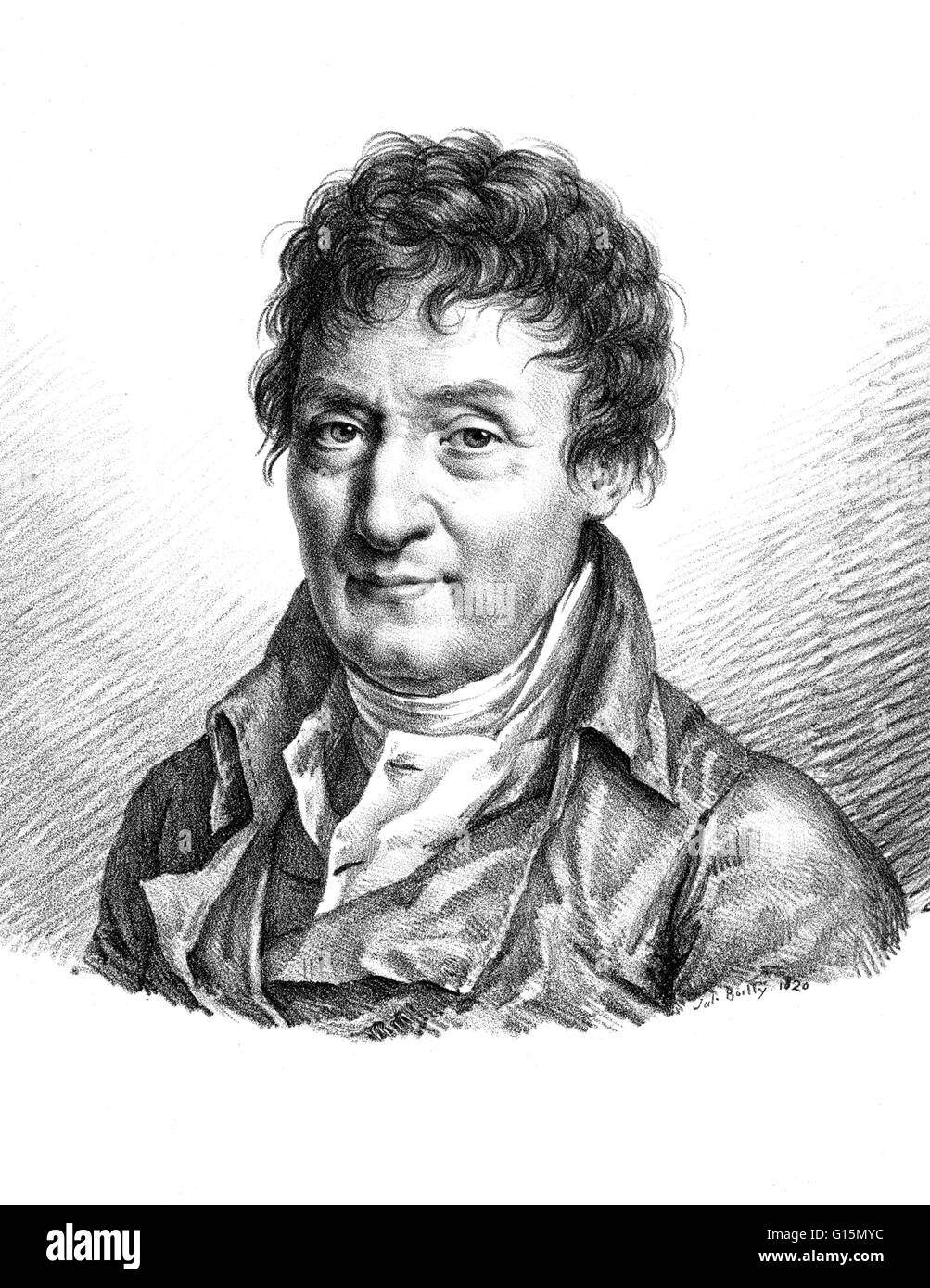 Jacques Alexandre César Charles (12. November 1746 - 7. April 1823) war ein französischer Erfinder, Wissenschaftler, Mathematiker und Ballonfahrer. Charles konzipierte die Idee, dass Wasserstoff wäre eine geeignete anhebende Agent für Ballons nach dem Studium der Arbeit von Robert Stockfoto