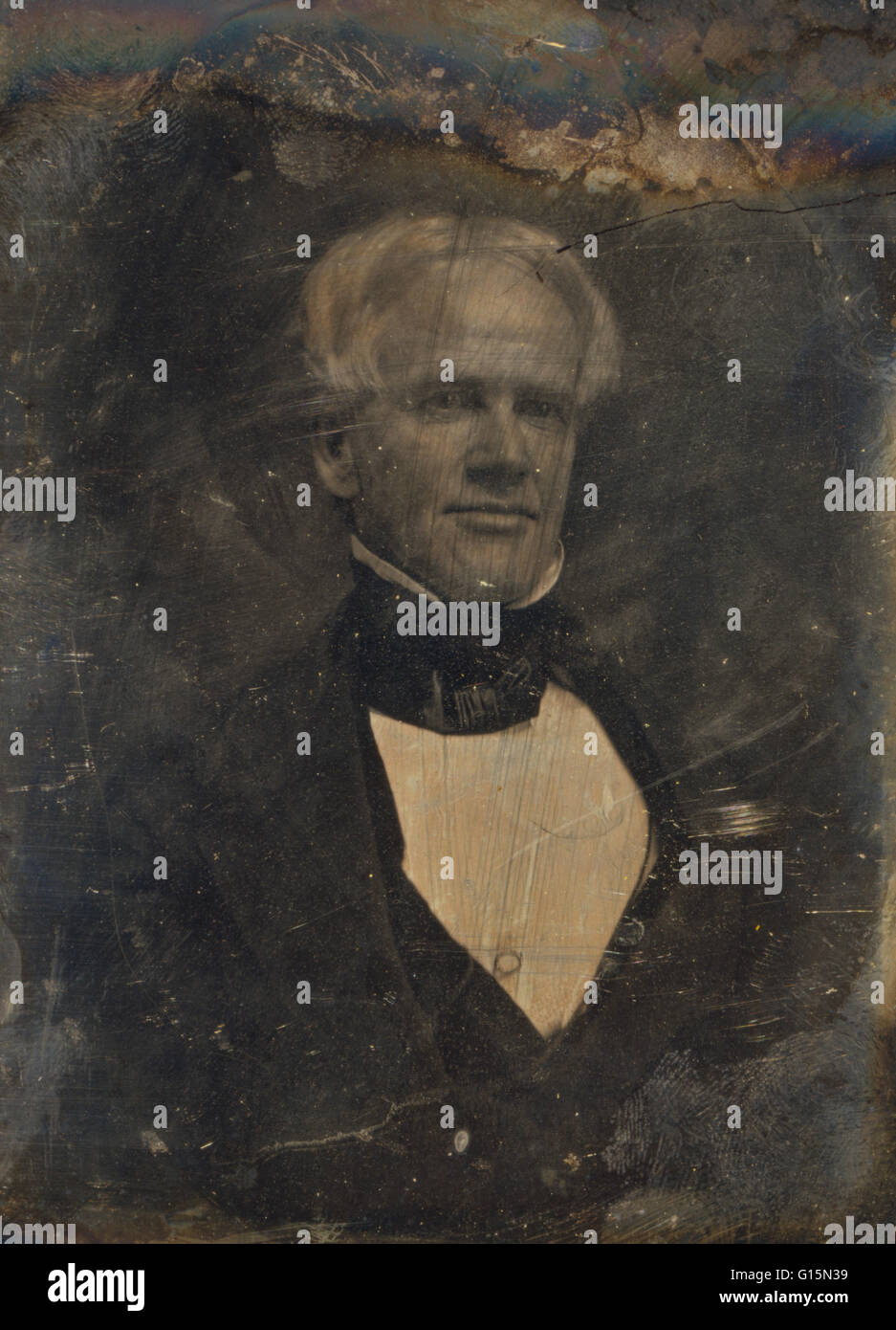 Horace Mann (4. Mai 1796 - 2. August 1859) war eine amerikanische Ausbildung Reformer. Als Politiker war er in das Repräsentantenhaus von Massachusetts von 1827 bis 1833. Er diente in den Senat von Massachusetts von 1834 bis 1837. 1848, nach seinem Dienst als Se Stockfoto