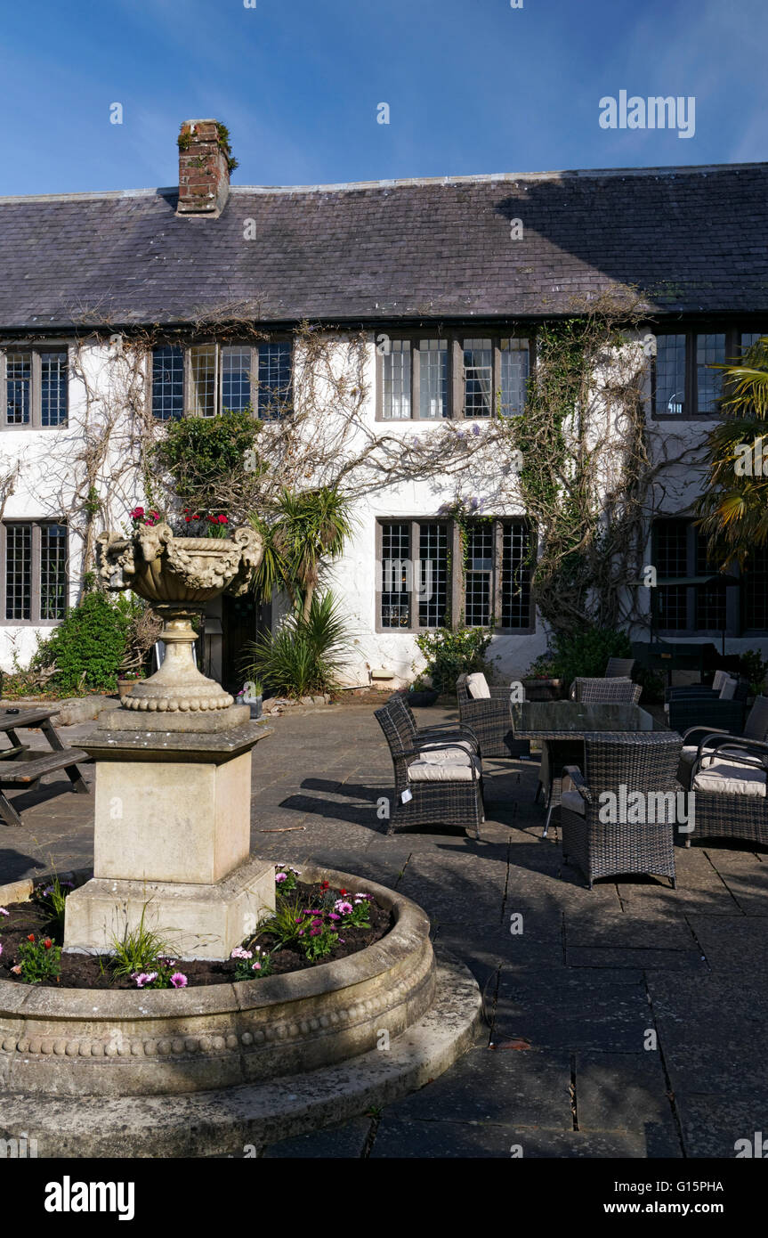 Churston Court Hotel, Churston Ferrers, Brixham, Devon, England. Stockfoto