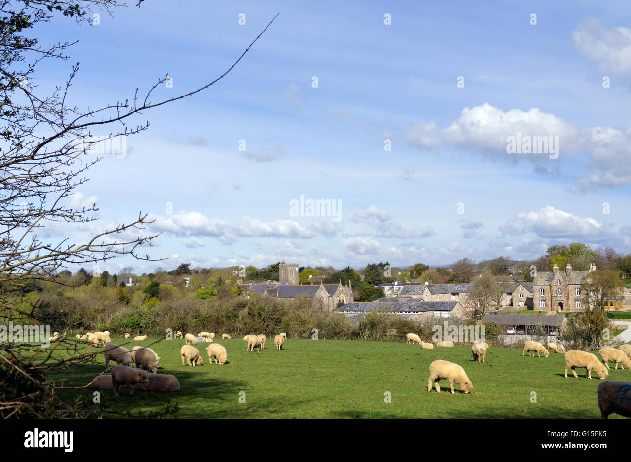 Churston Ferrers in der Nähe von Brixham, Devon, England. Stockfoto