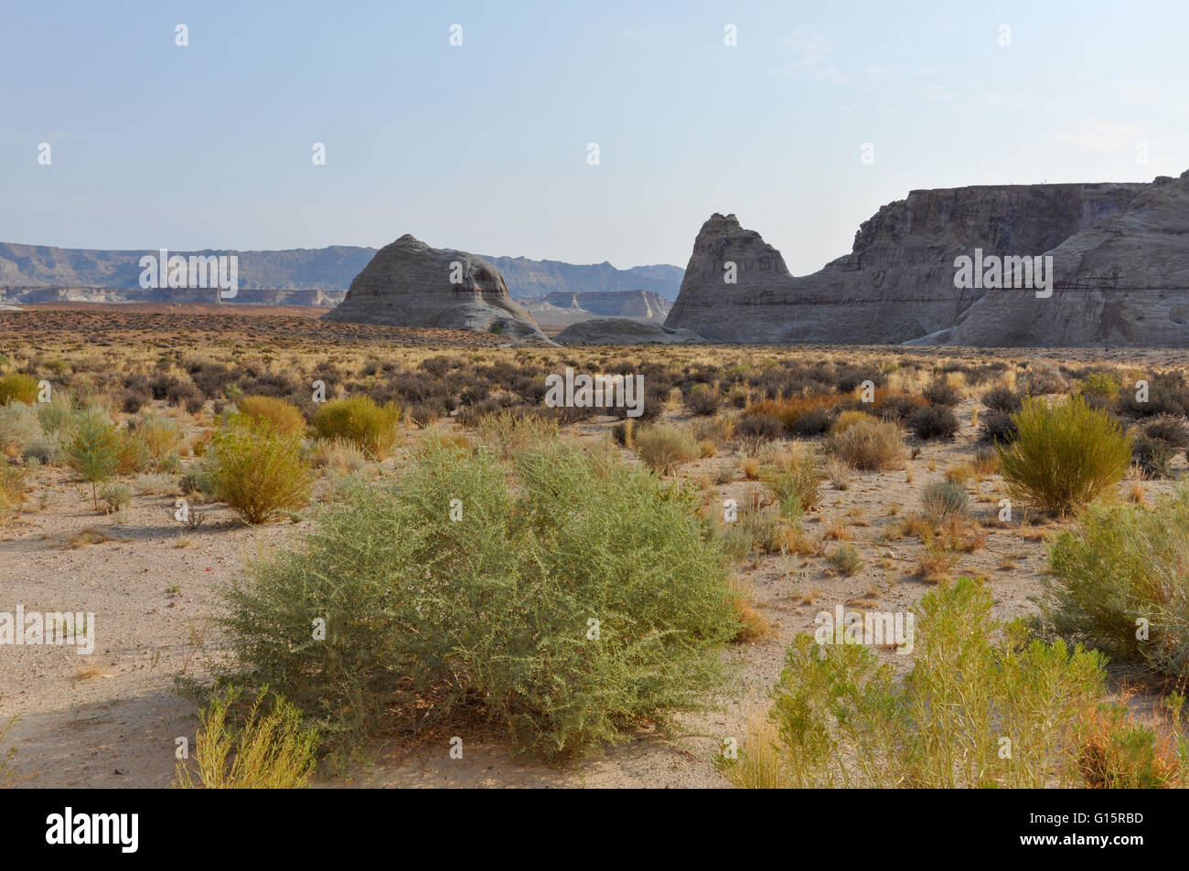 Wüstenlandschaft, vista Stockfoto