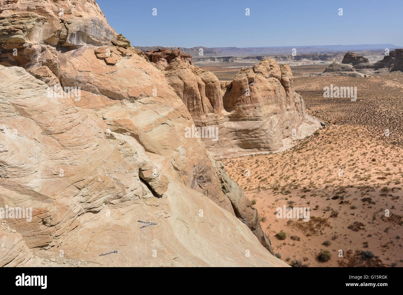 Rocky Mountain region und Wüste in Utah Stockfoto