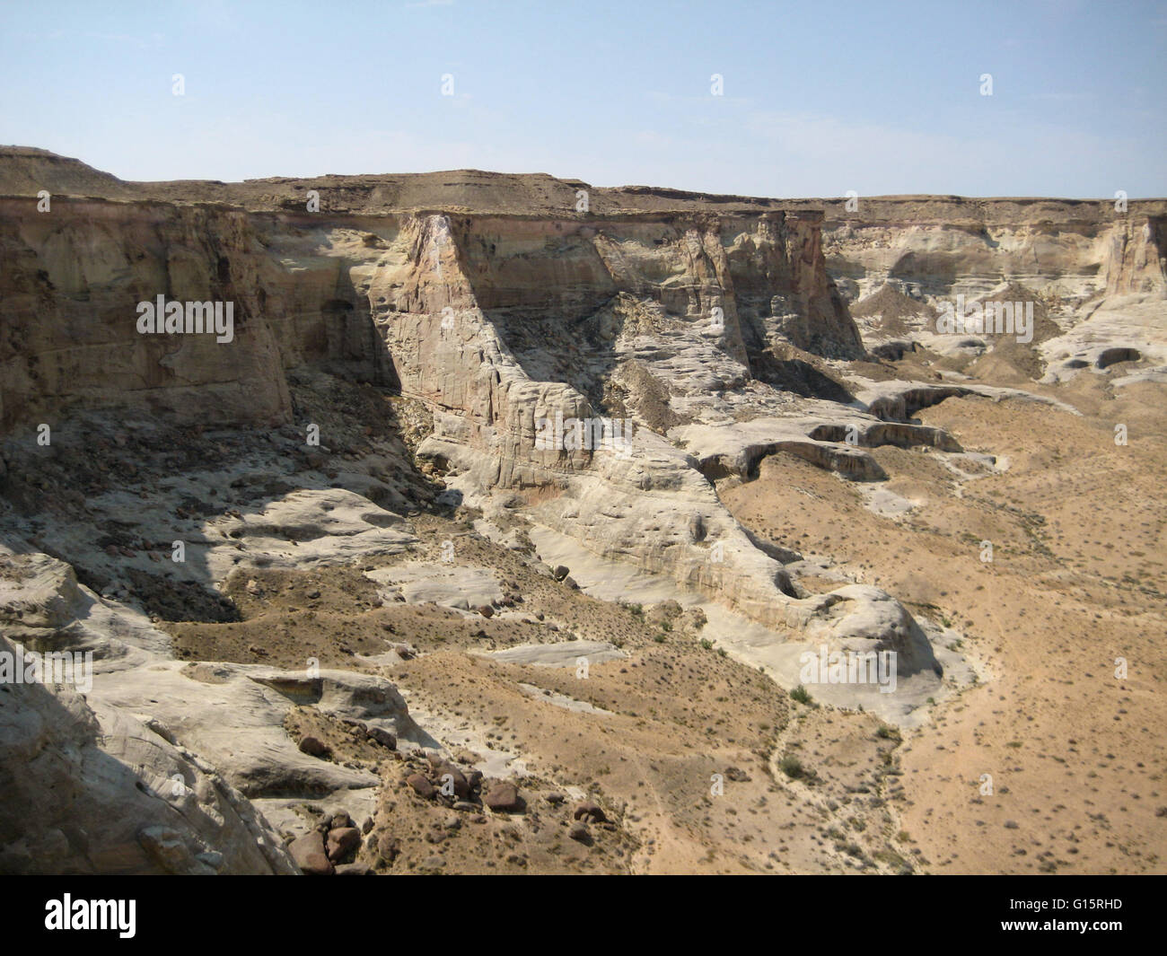 robuste Terrian der Wüste von Utah und Gebirge Stockfoto