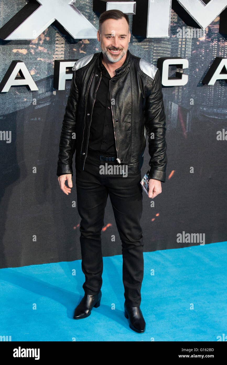 London, UK. 9. Mai 2016. David Furnish besucht die X-Men: Apokalypse - globale Fan Vorführung beim BFI Imax-Kino in London. Bildnachweis: Lebendige Bilder/Alamy Live-Nachrichten Stockfoto
