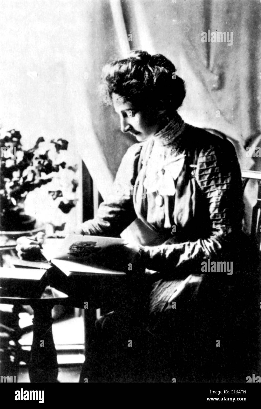 Lady Constance Georgina Bulwer (12. Januar 1869 - 2. Mai 1923) war eine einflussreiche britische Suffragette-Aktivist, Schriftsteller, Lautsprecher und Kämpferin für Gefängnisreform Stimmen für Frauen und Geburtenkontrolle. Sie war Mitglied der Women Social and Politi Stockfoto