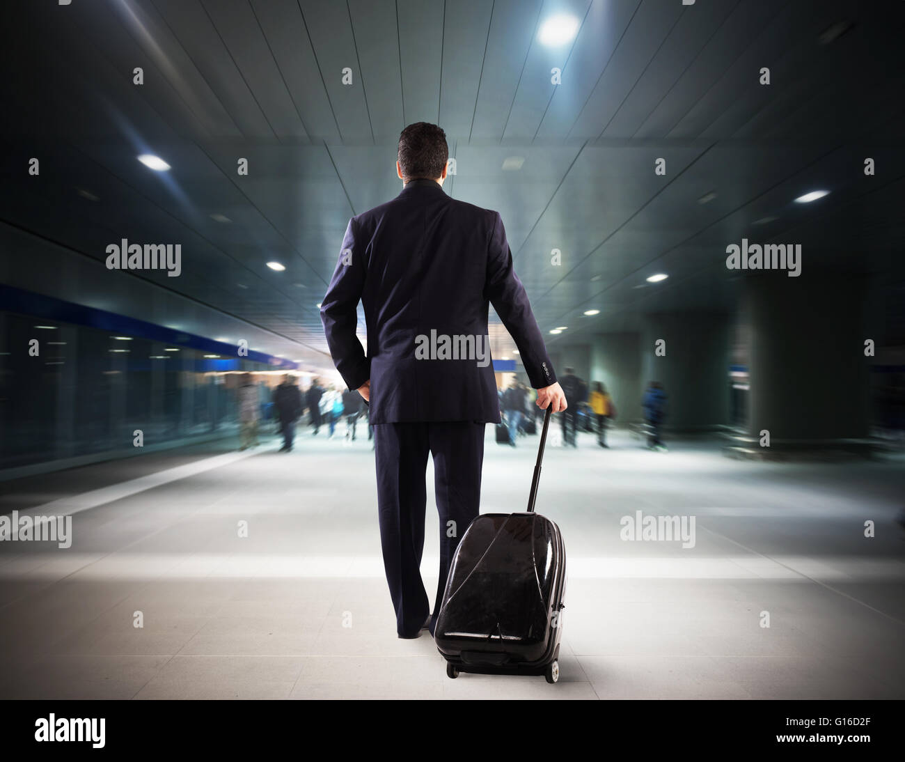 Job Reisen Stockfoto